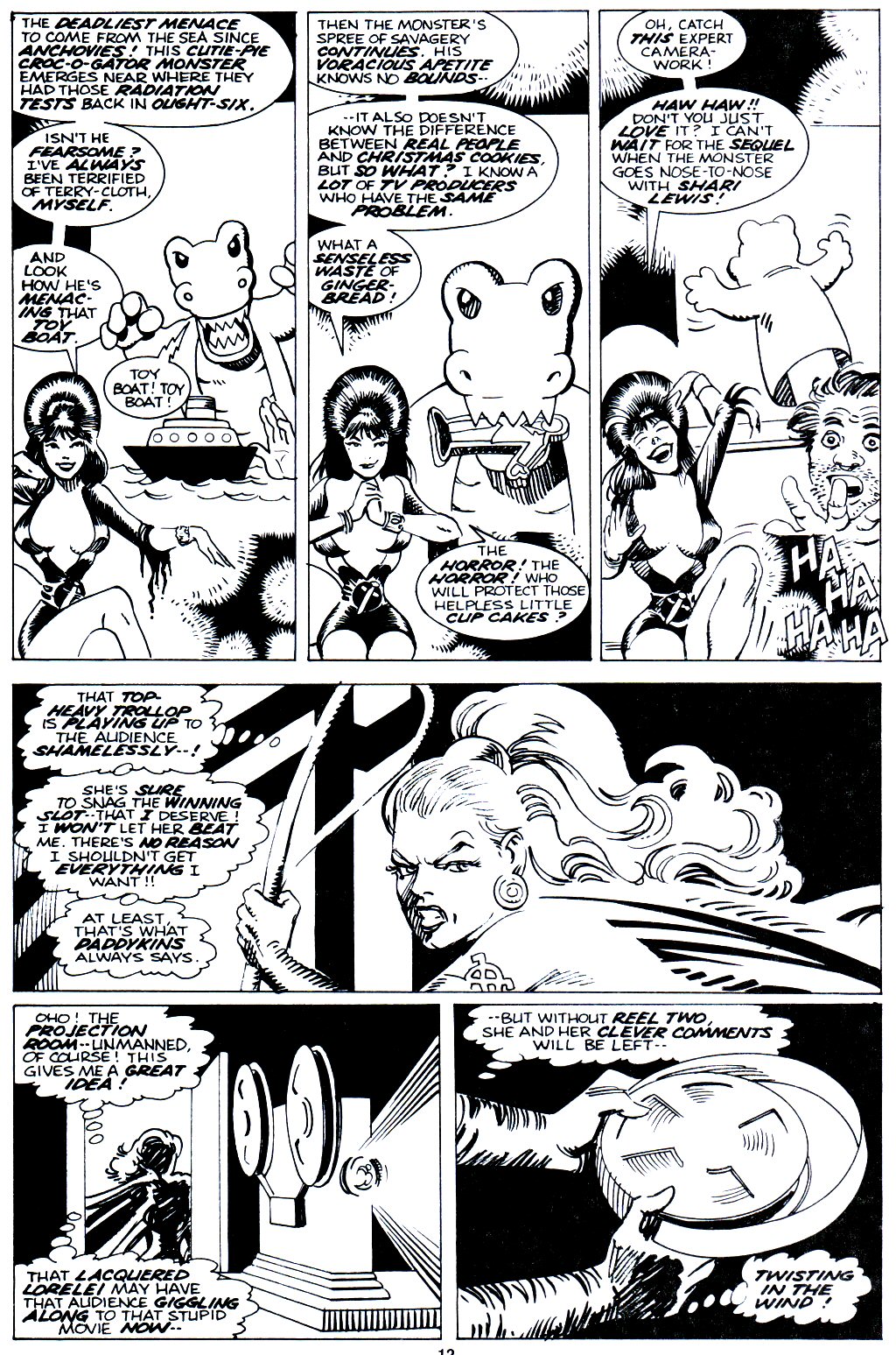 Read online Elvira, Mistress of the Dark comic -  Issue #10 - 14