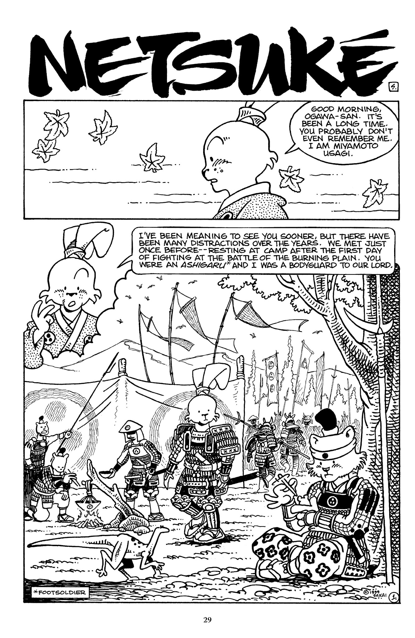 Read online The Usagi Yojimbo Saga comic -  Issue # TPB 3 - 29