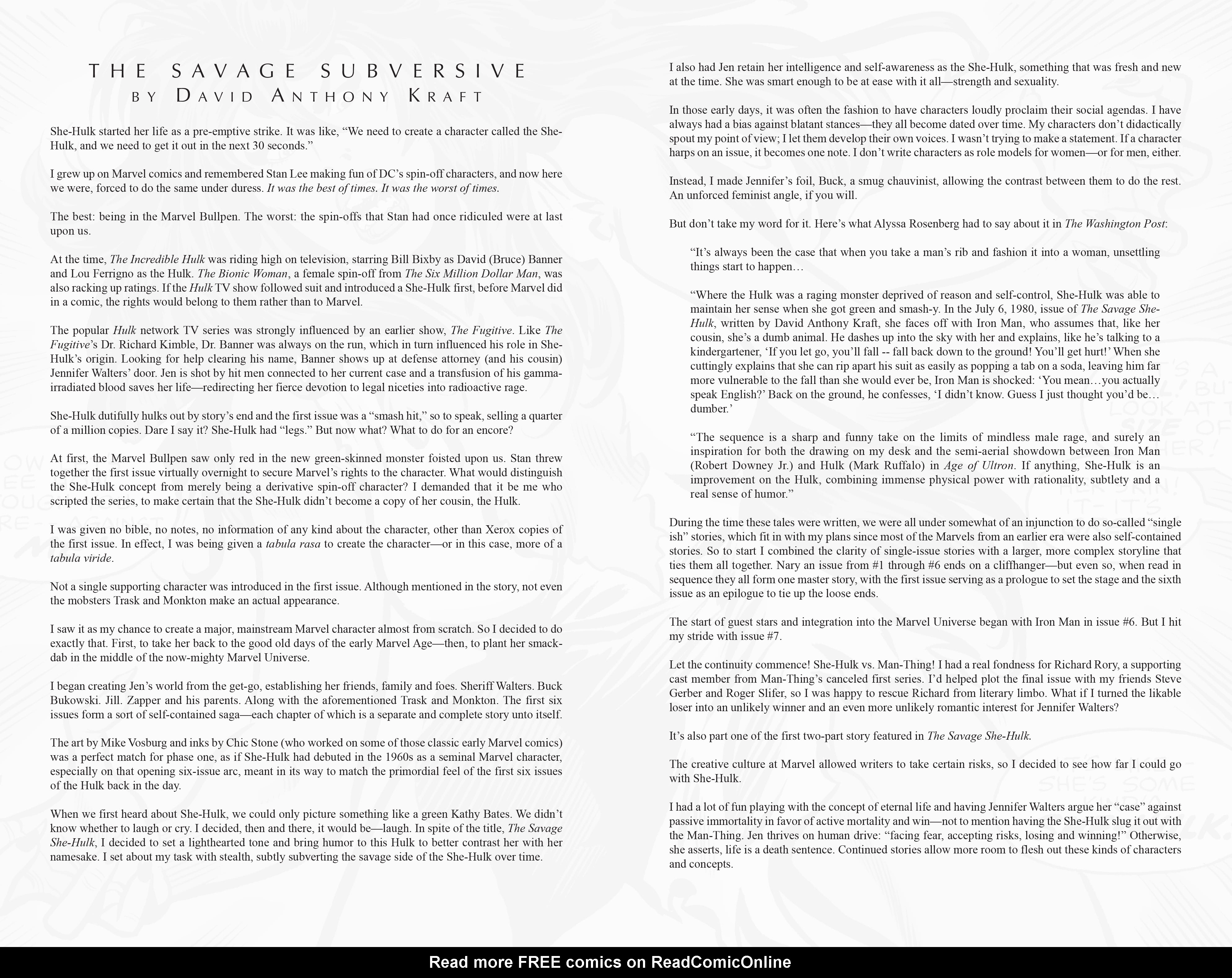 Read online The Savage She-Hulk Omnibus comic -  Issue # TPB (Part 1) - 6