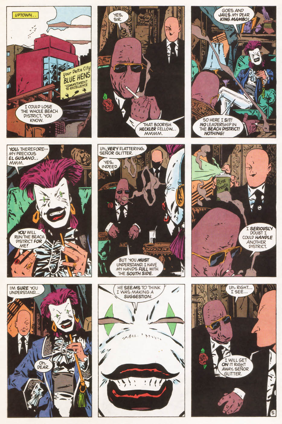 Read online Heckler comic -  Issue #1 - 6