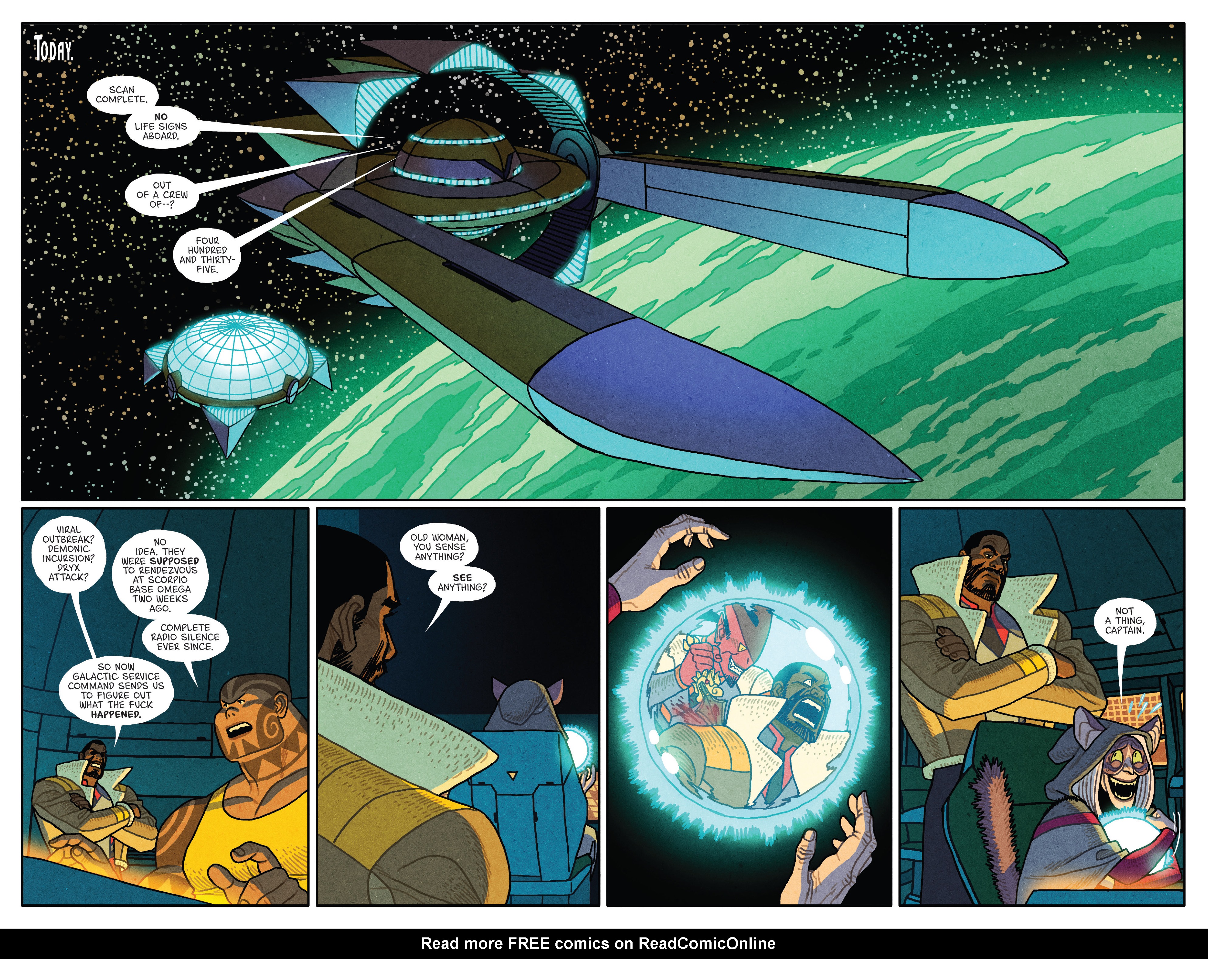 Read online Outer Darkness comic -  Issue #9 - 10