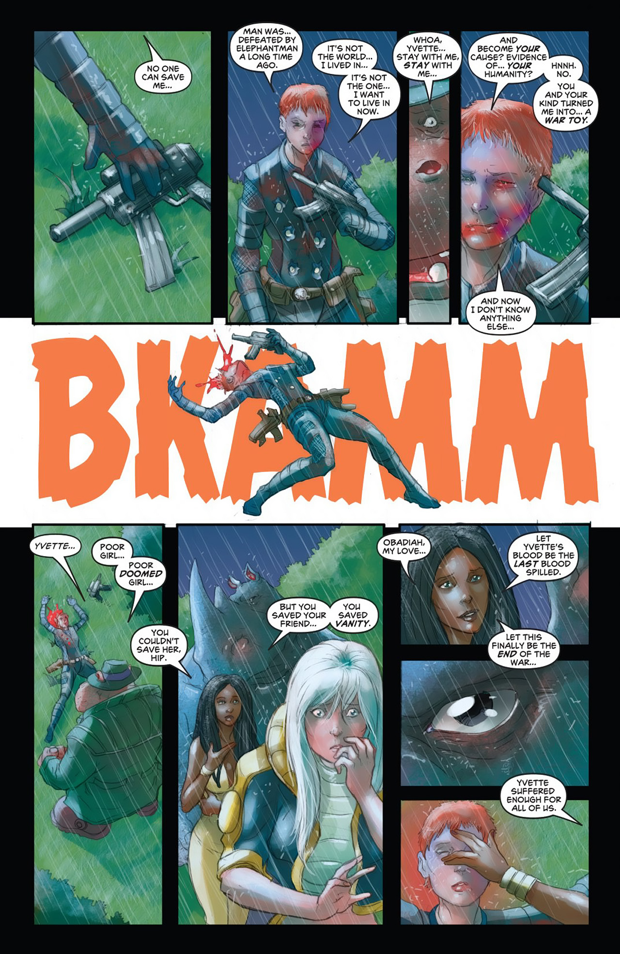 Read online Elephantmen comic -  Issue #39 - 36