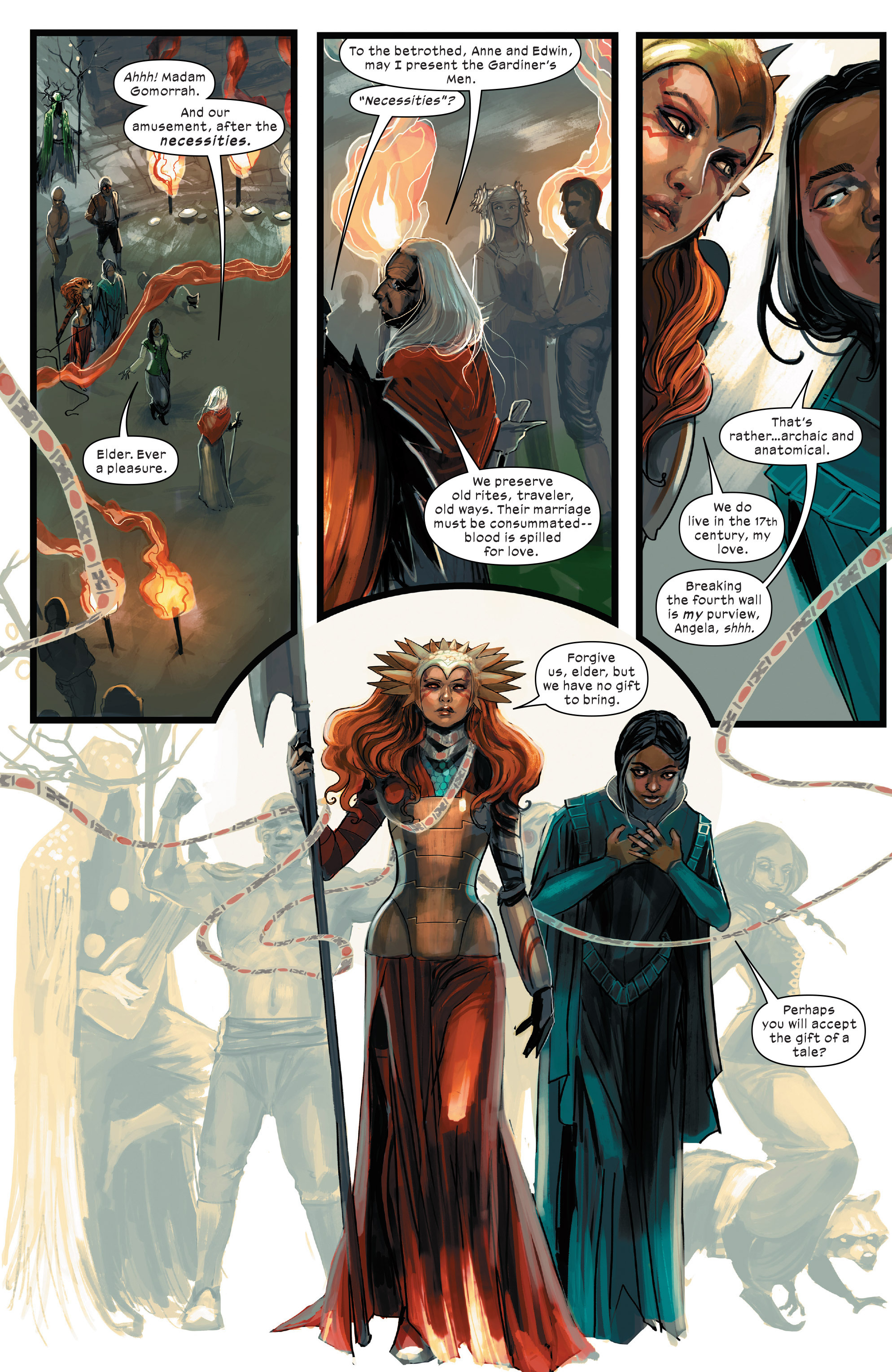 Read online 1602 Witch Hunter Angela comic -  Issue #2 - 9
