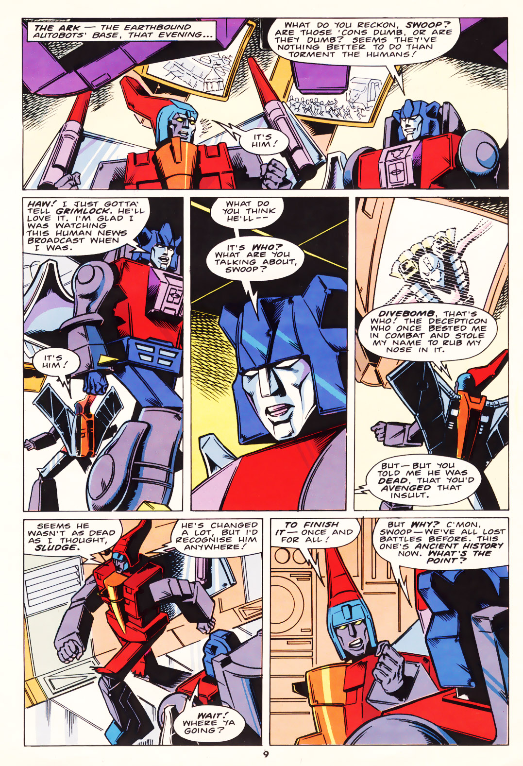 Read online The Transformers (UK) comic -  Issue #135 - 9