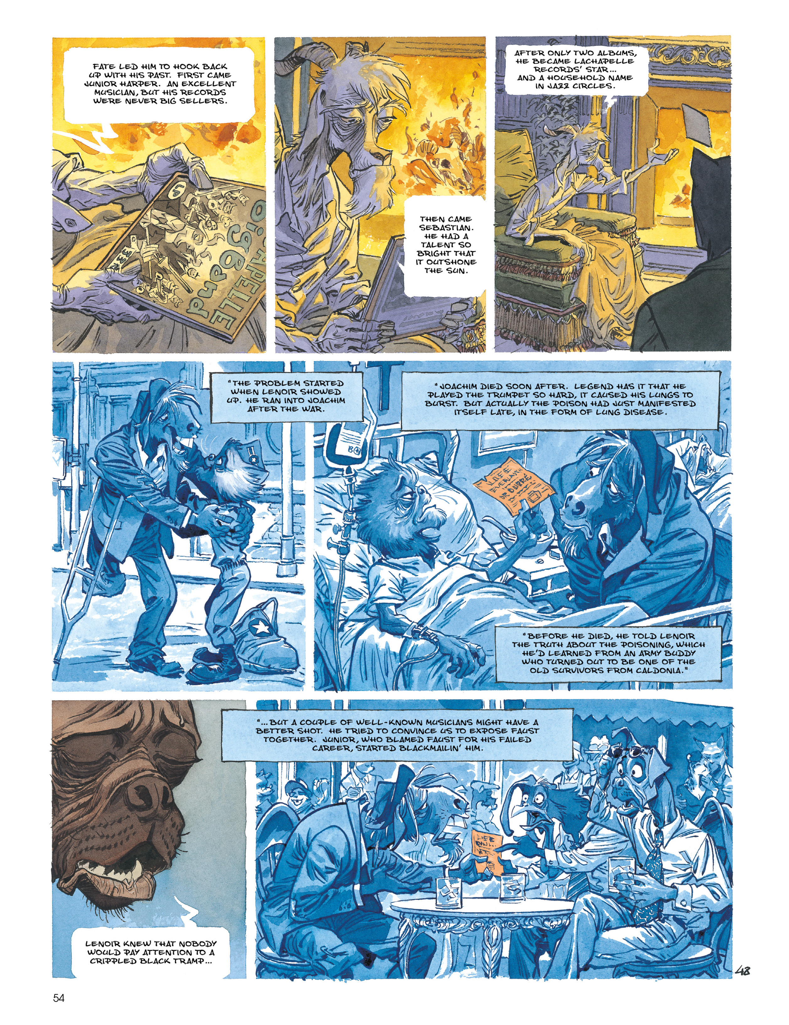 Read online Blacksad: A Silent Hell comic -  Issue # TPB - 55