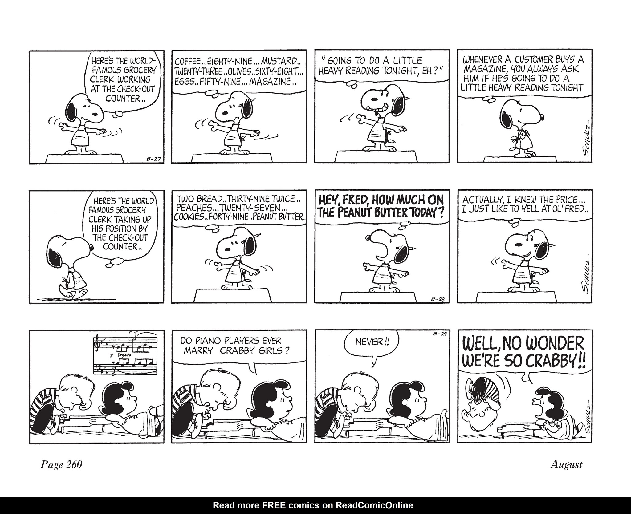Read online The Complete Peanuts comic -  Issue # TPB 10 - 273