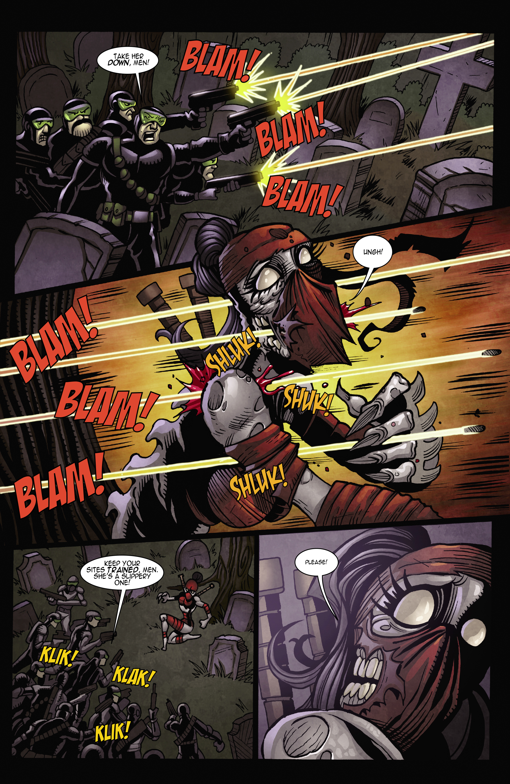 Read online The Living Corpse: Exhumed comic -  Issue #4 - 7
