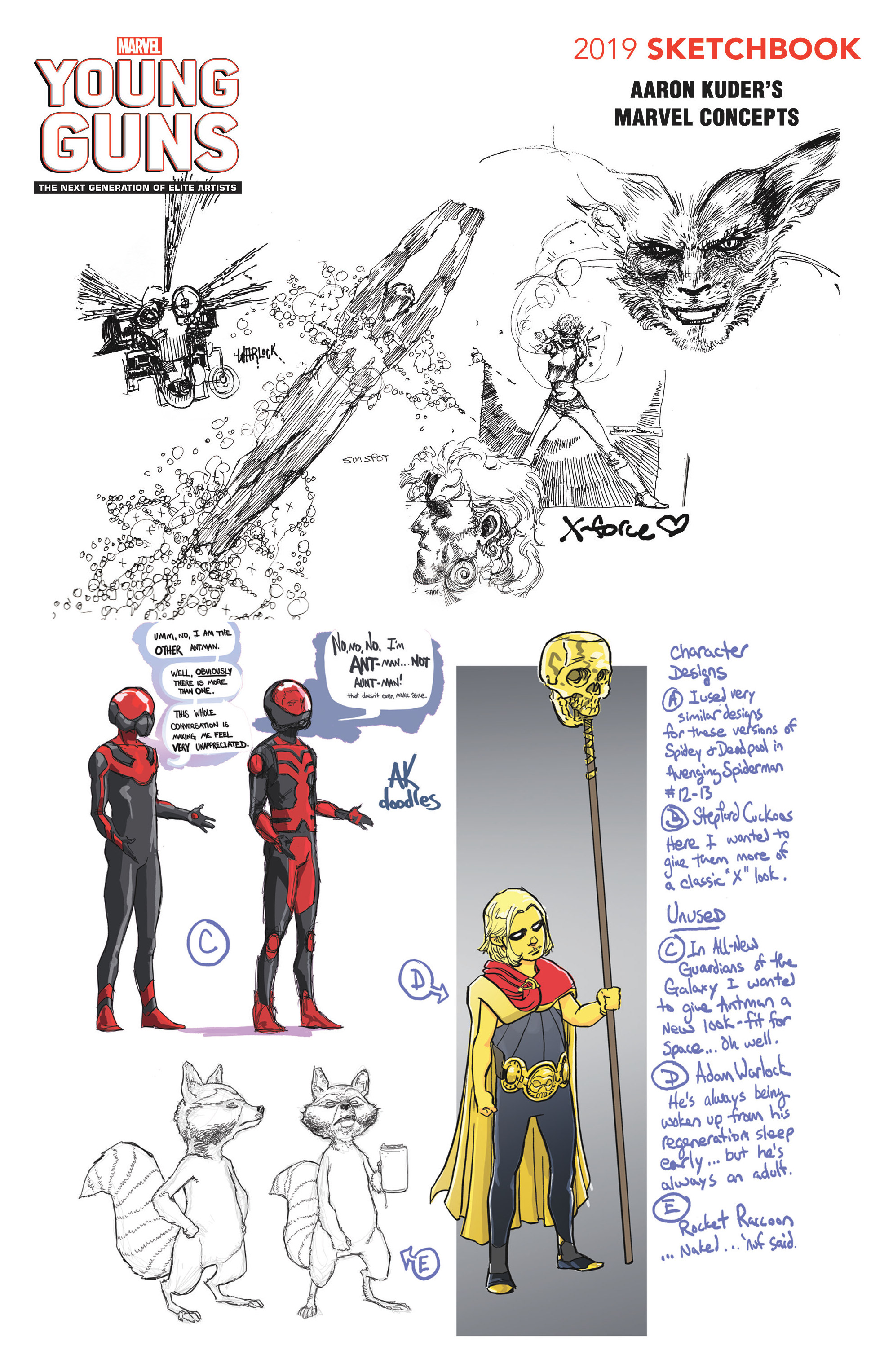 Read online Young Guns Sketchbook comic -  Issue # Full - 26