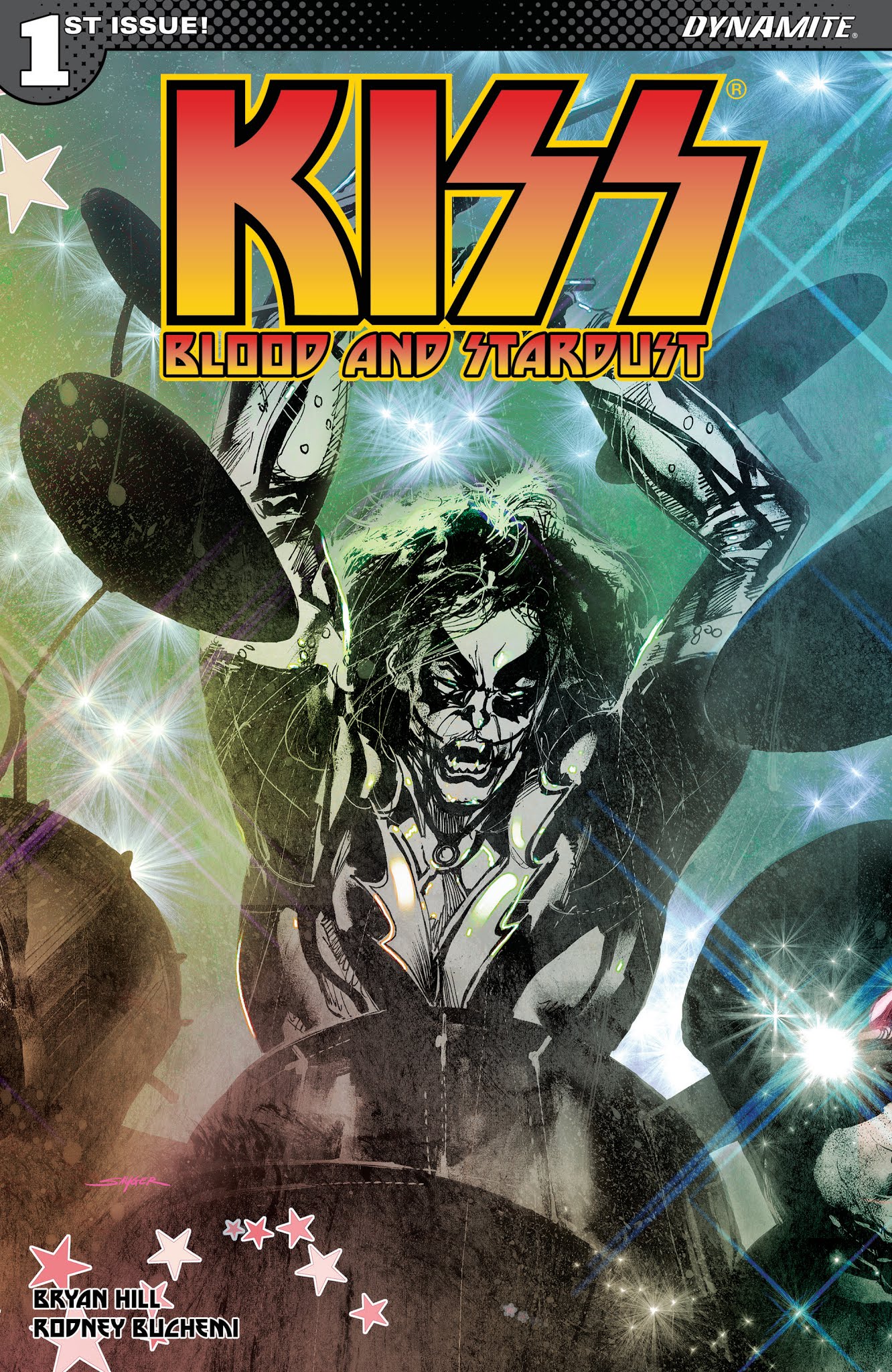 Read online KISS: Blood and Stardust comic -  Issue #1 - 3