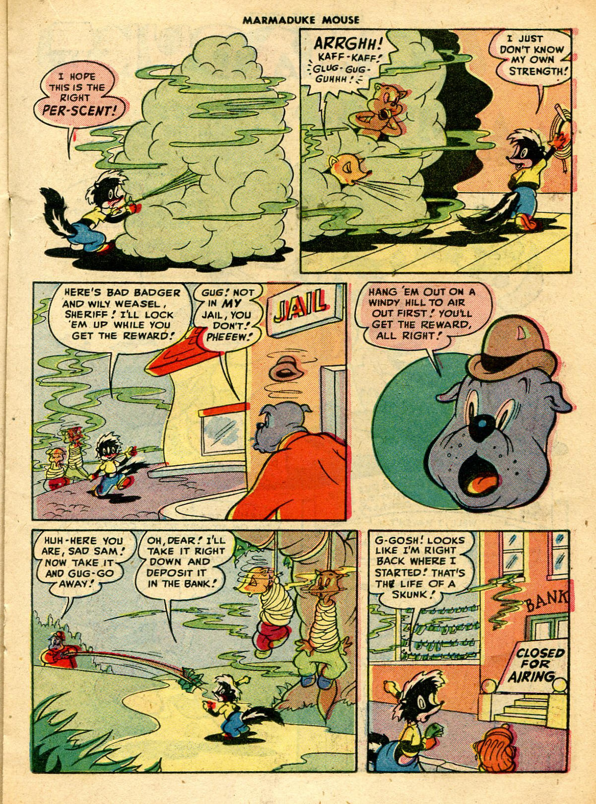Read online Marmaduke Mouse comic -  Issue #6 - 25