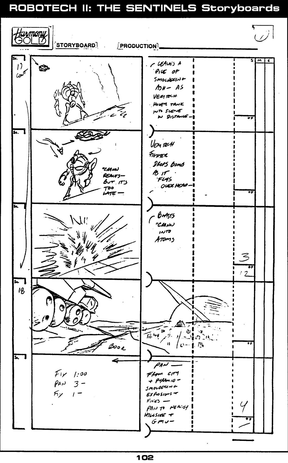 Read online Robotech II: The Sentinels comic -  Issue # _Script Book 2 - 98