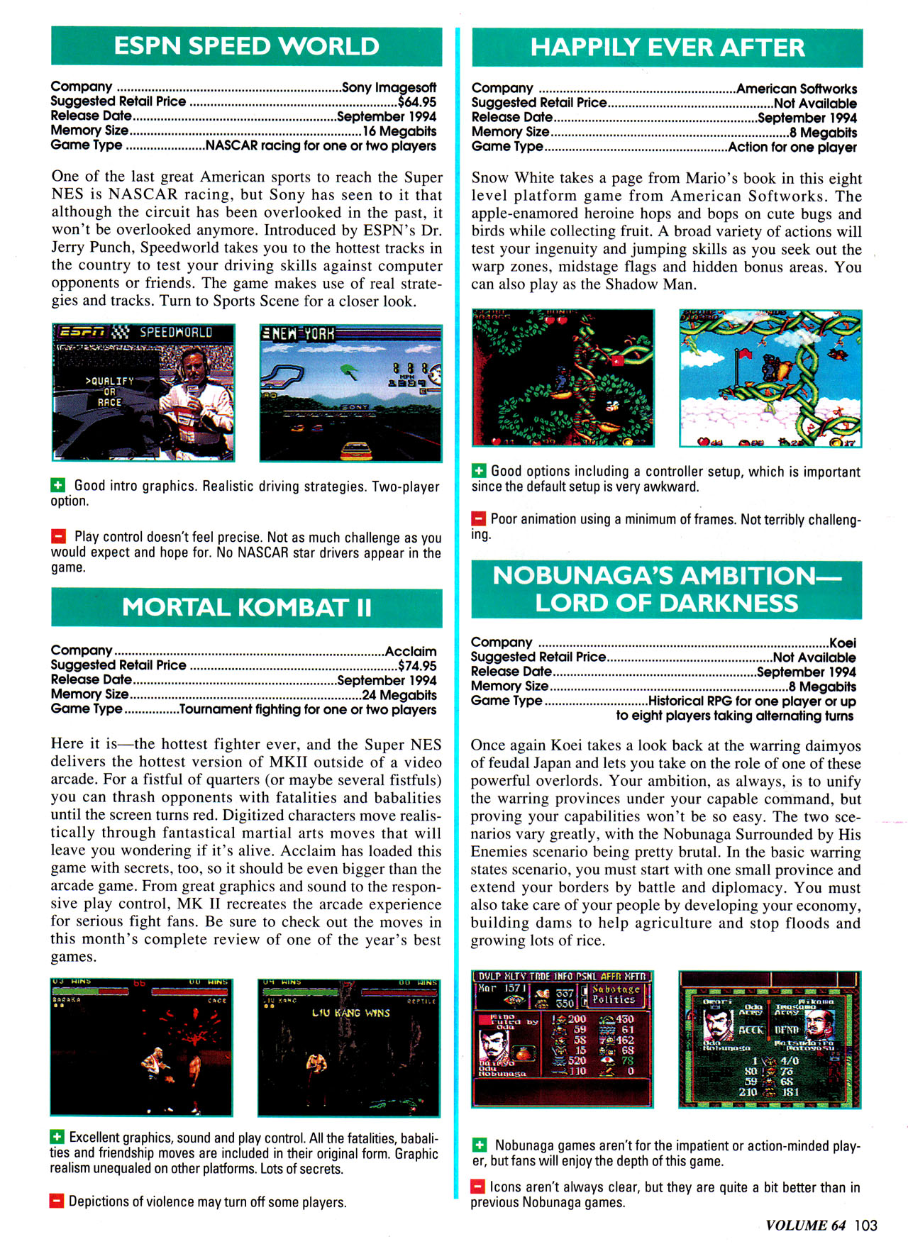 Read online Nintendo Power comic -  Issue #64 - 112