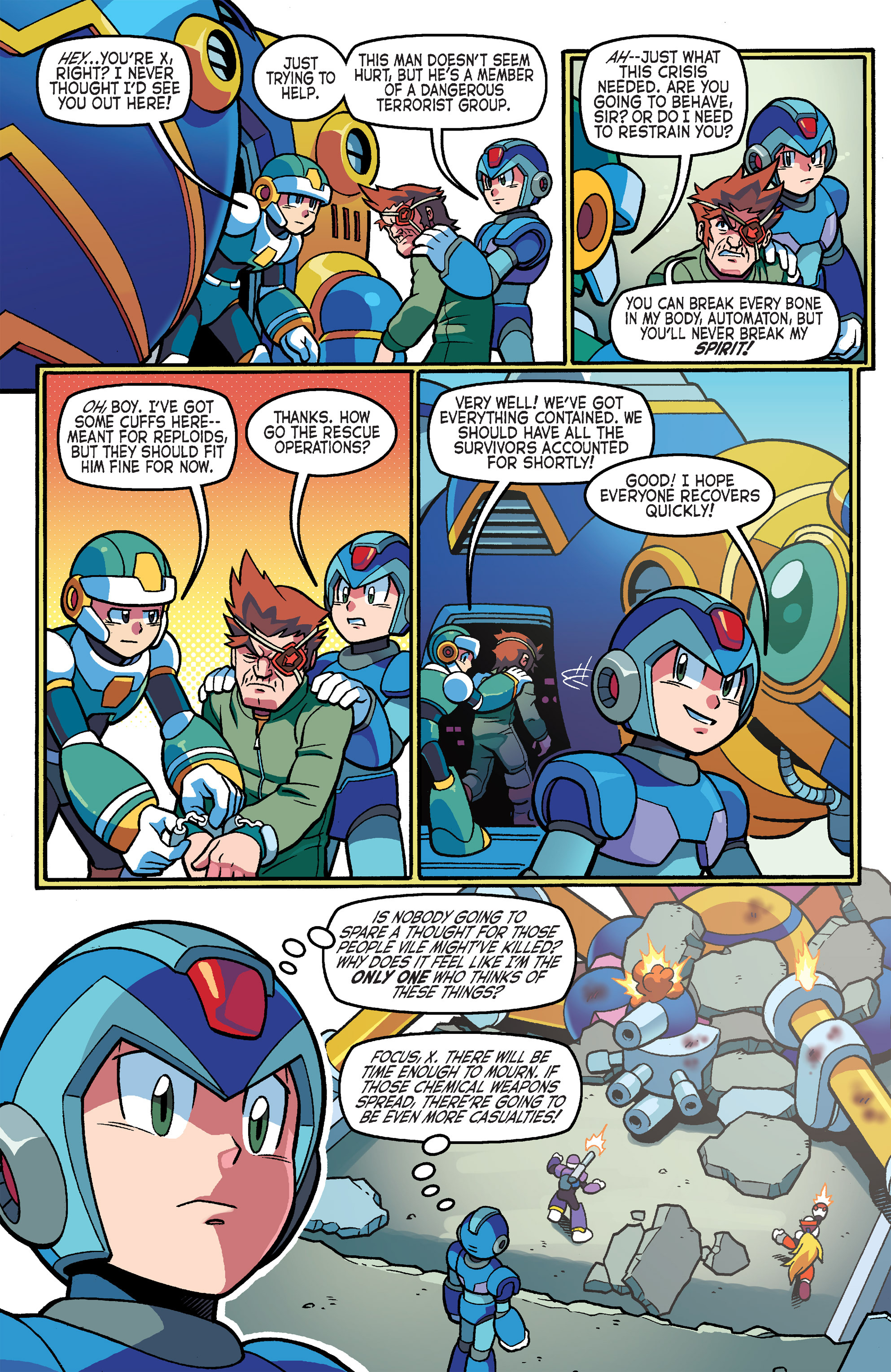 Read online Mega Man comic -  Issue #39 - 17