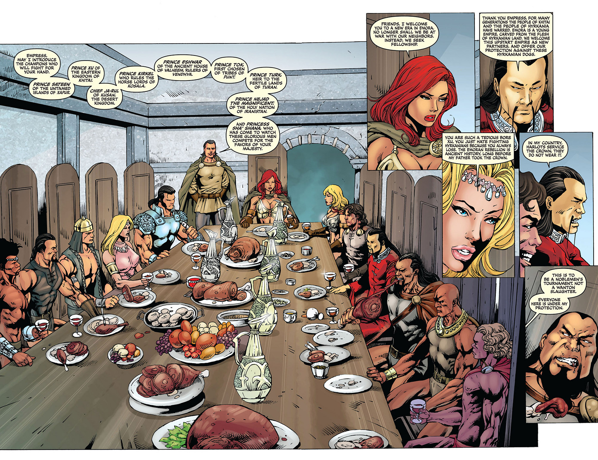 Read online Queen Sonja comic -  Issue #30 - 11