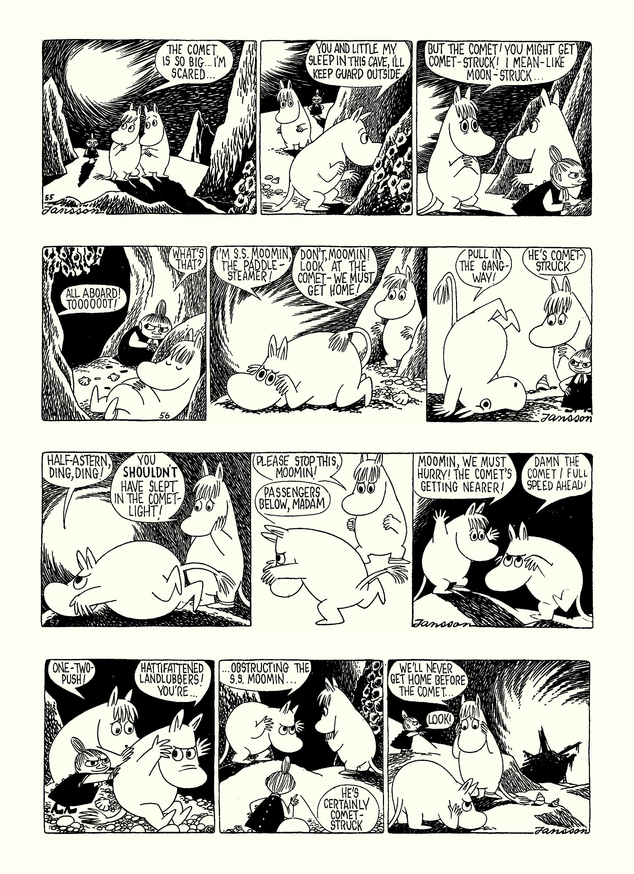 Read online Moomin: The Complete Tove Jansson Comic Strip comic -  Issue # TPB 4 - 72