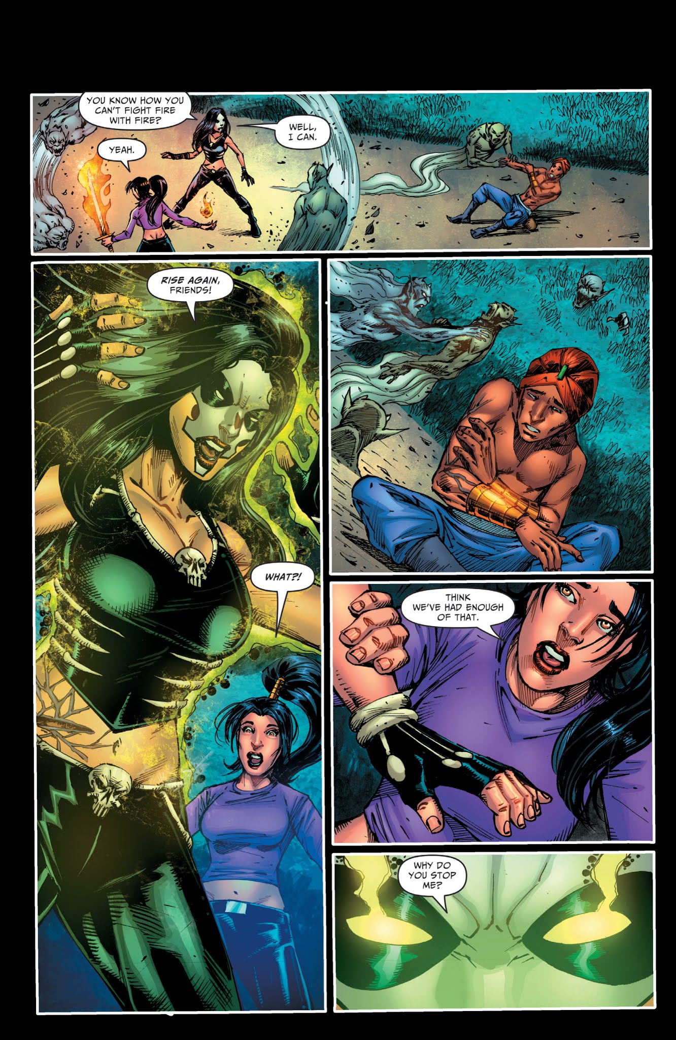 Read online Grimm Fairy Tales: Dance of the Dead comic -  Issue #6 - 8