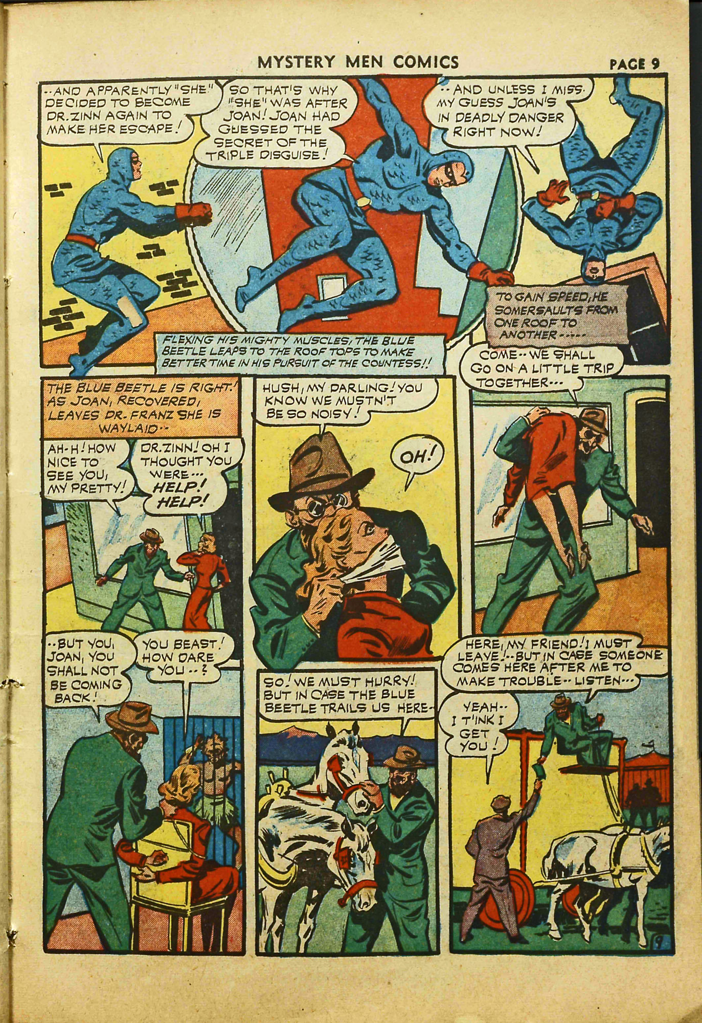 Read online Mystery Men Comics comic -  Issue #29 - 11