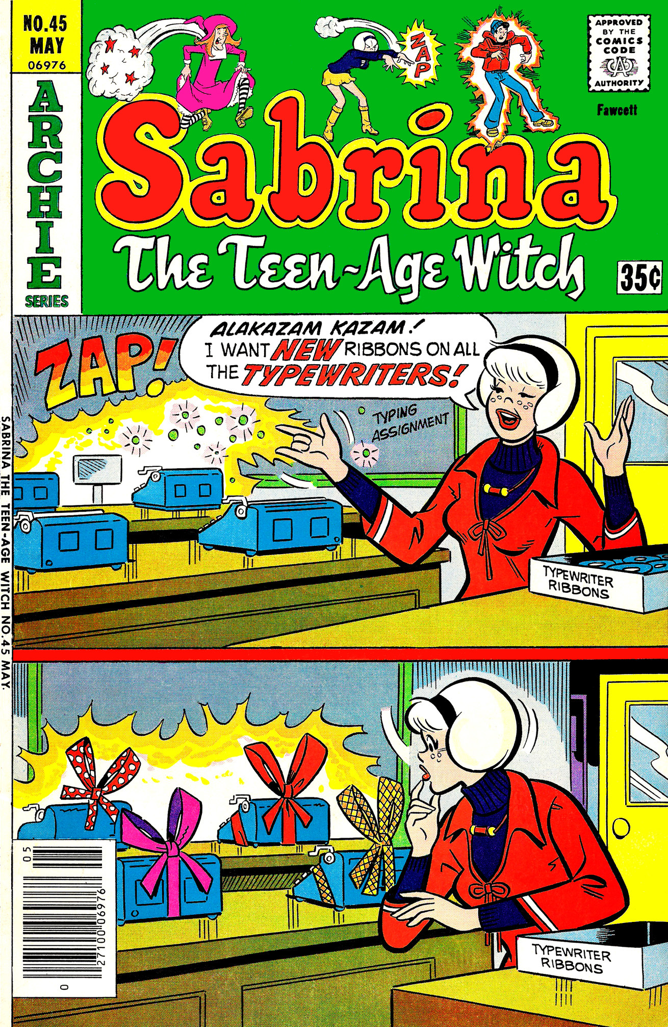 Read online Sabrina The Teenage Witch (1971) comic -  Issue #45 - 1