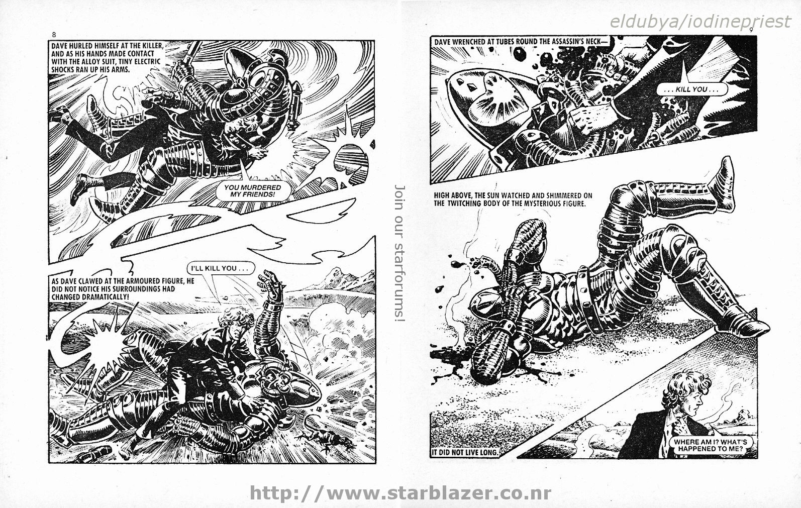 Read online Starblazer comic -  Issue #168 - 6