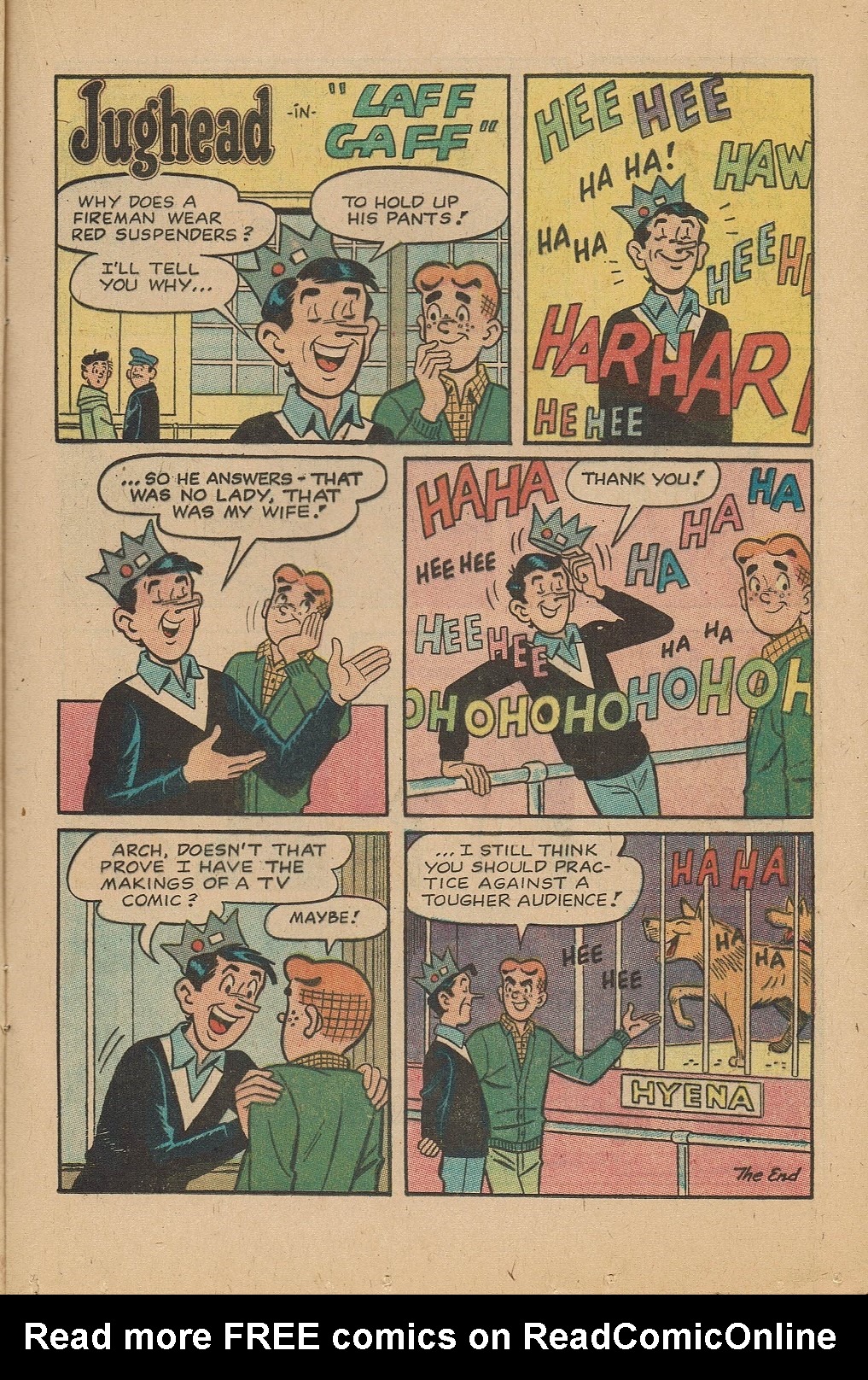 Read online Archie's Joke Book Magazine comic -  Issue #104 - 13