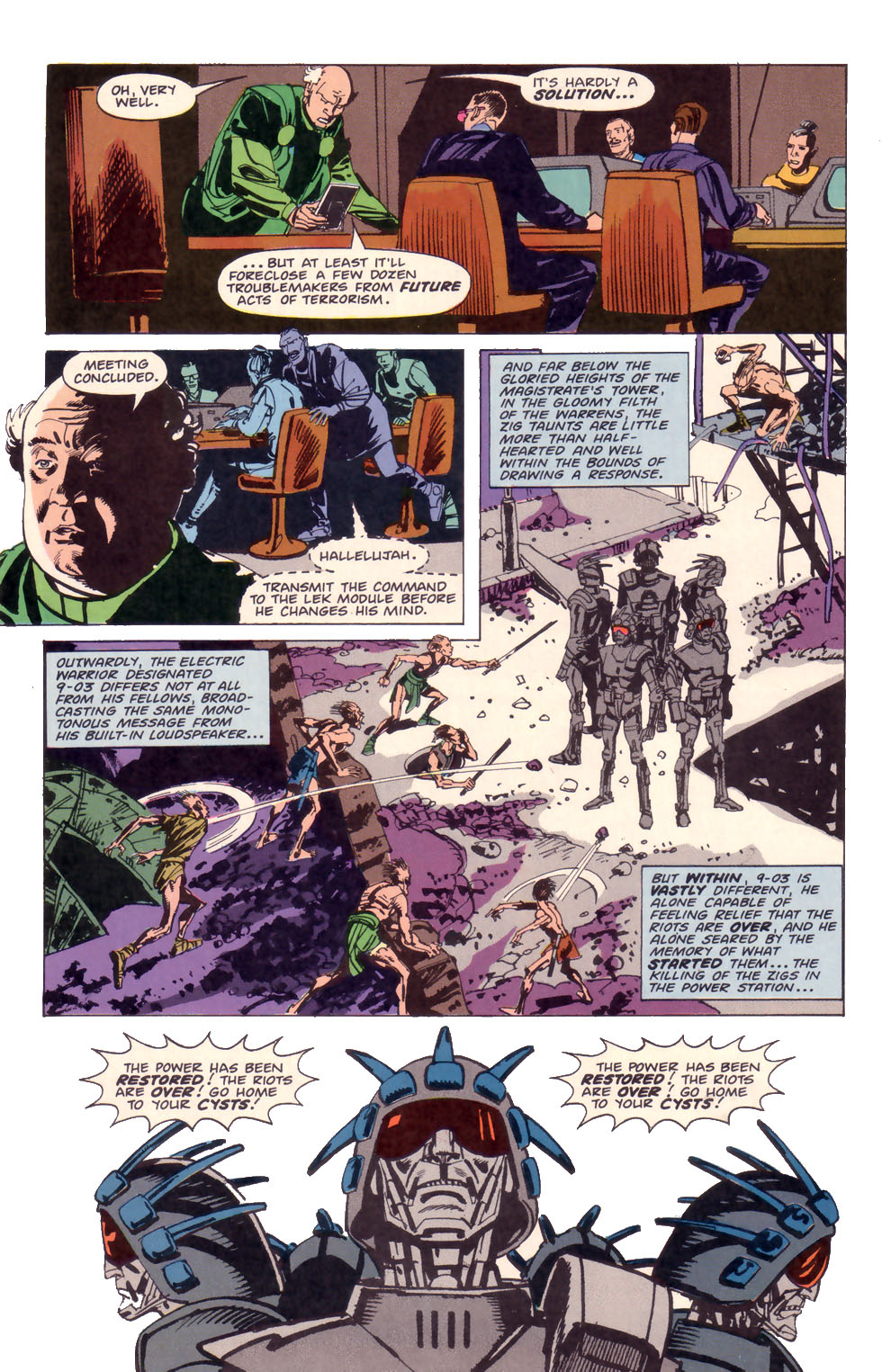 Read online Electric Warrior comic -  Issue #2 - 14