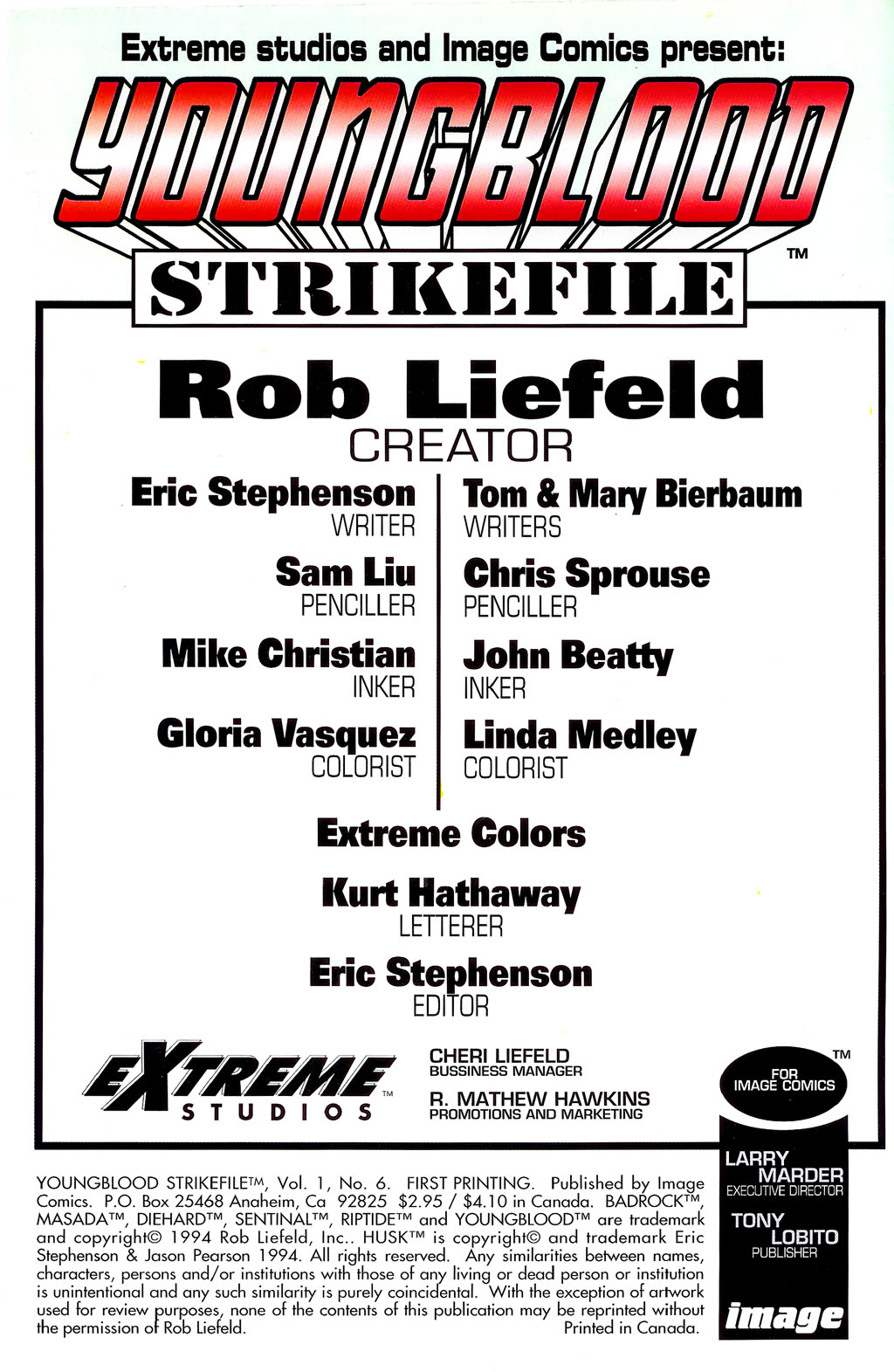 Read online Youngblood: Strikefile comic -  Issue #6 - 2