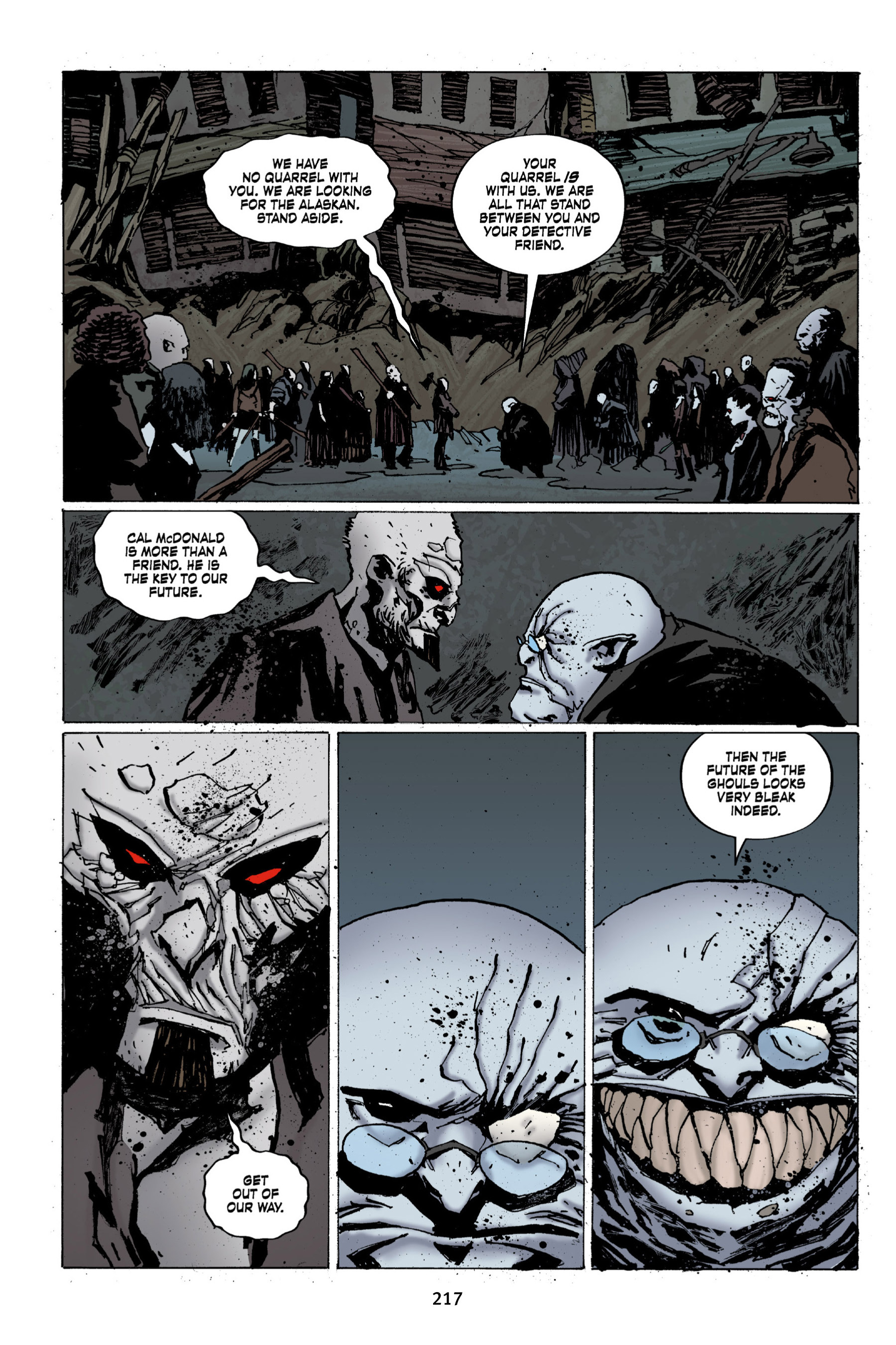 Read online Criminal Macabre Omnibus comic -  Issue # TPB 3 - 217