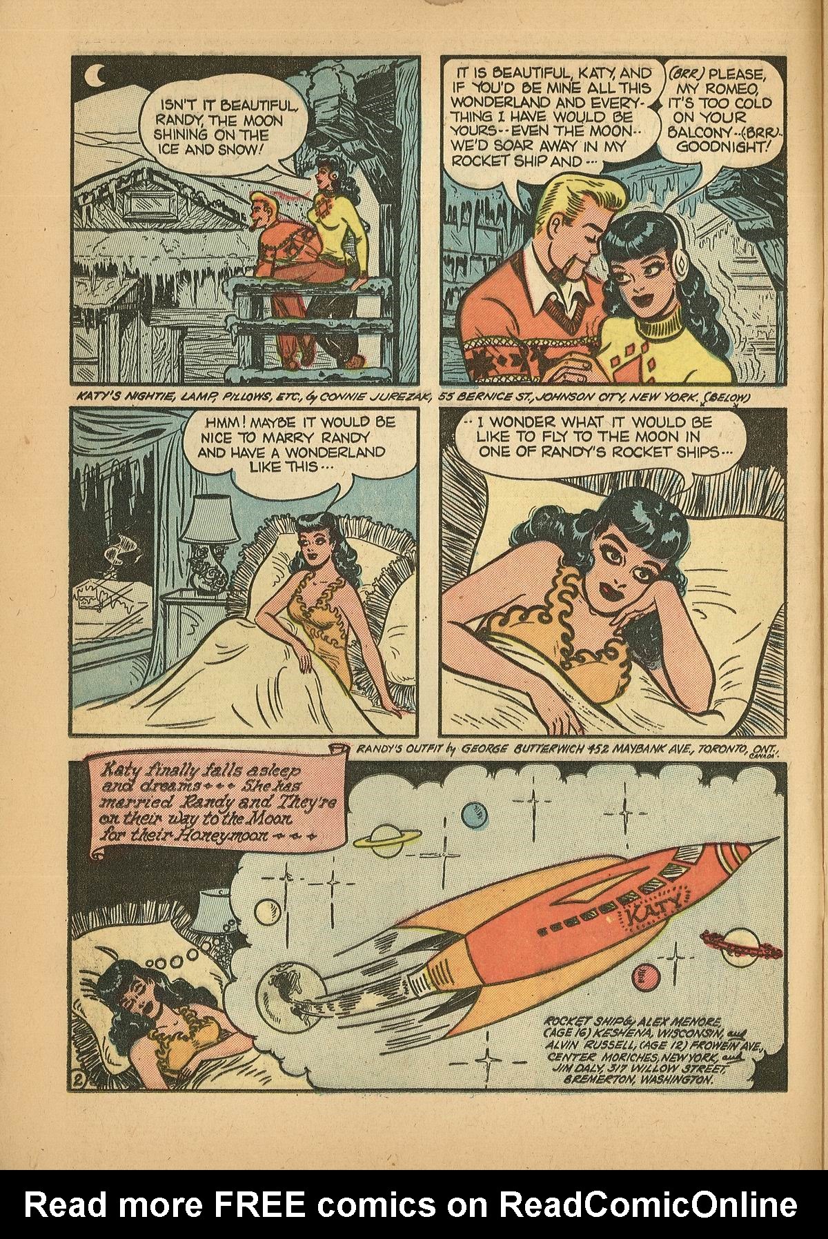 Read online Katy Keene (1949) comic -  Issue #16 - 16