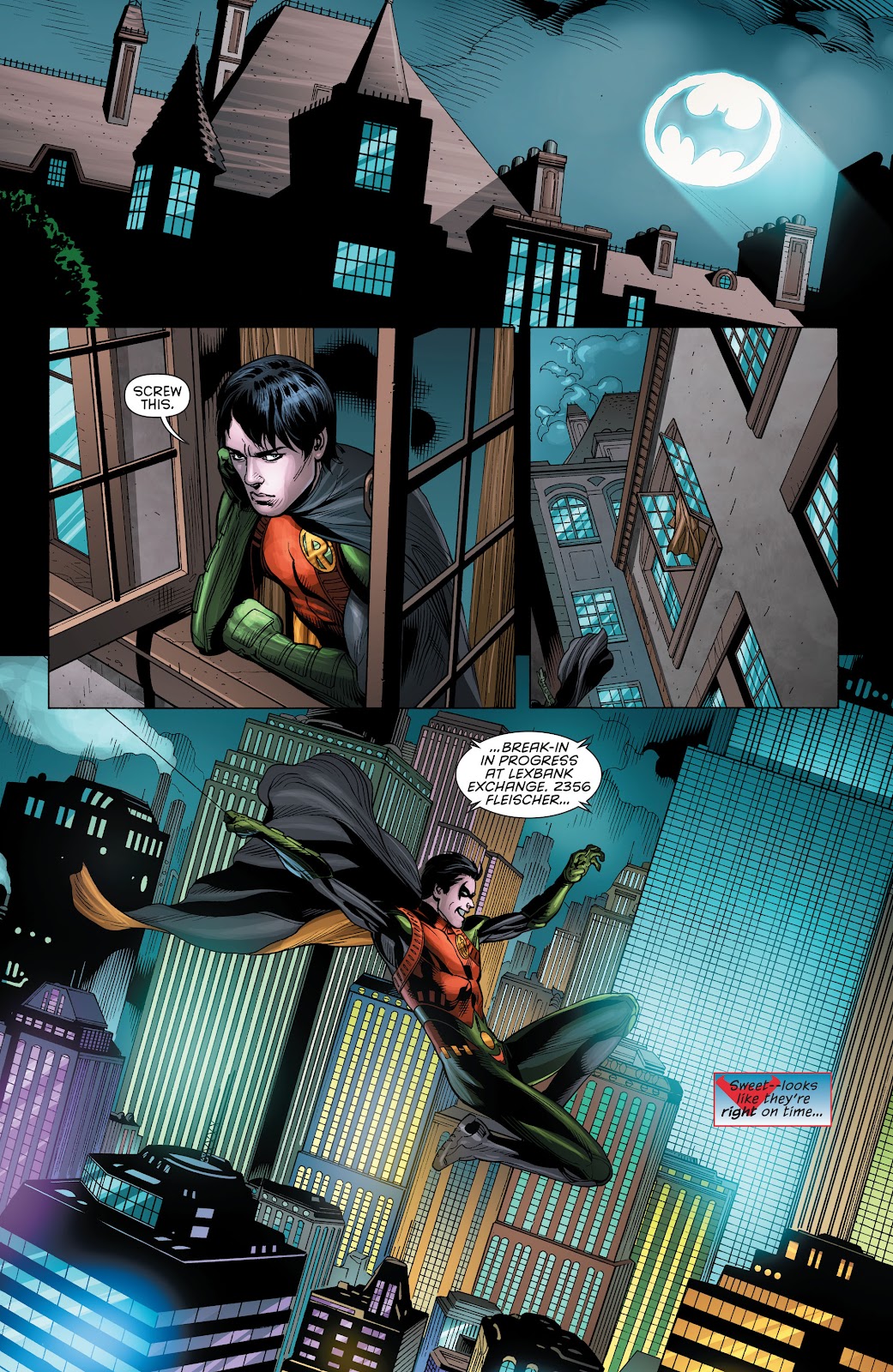 2021 Batman And Robin Have An Altercation