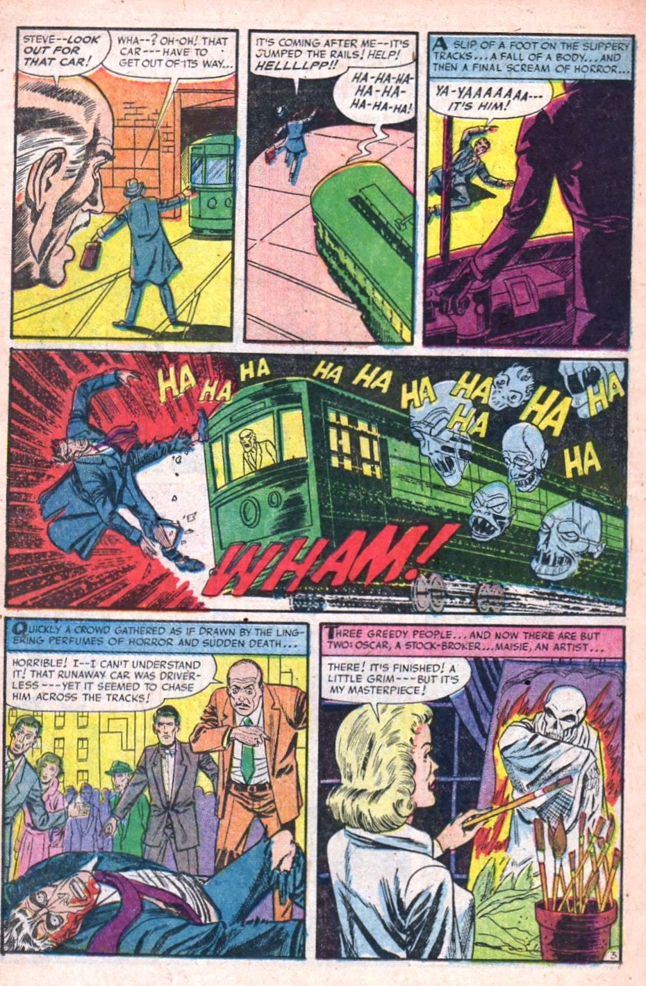 Read online Chamber of Chills (1951) comic -  Issue #15 - 15