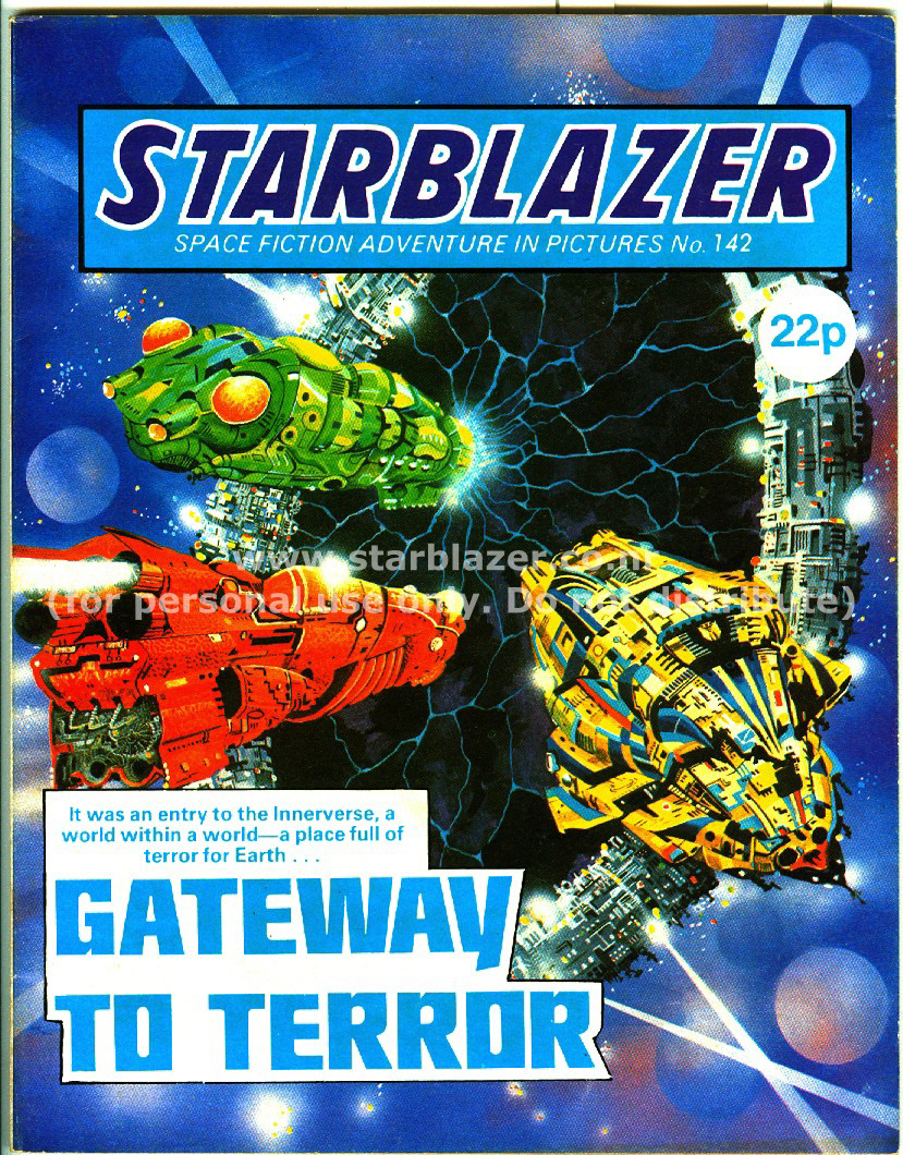 Read online Starblazer comic -  Issue #142 - 1