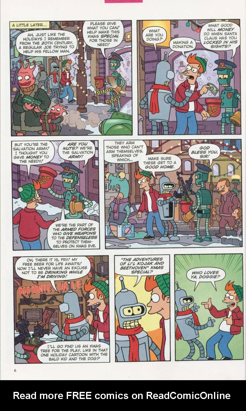 Read online Futurama Comics comic -  Issue #6 - 7