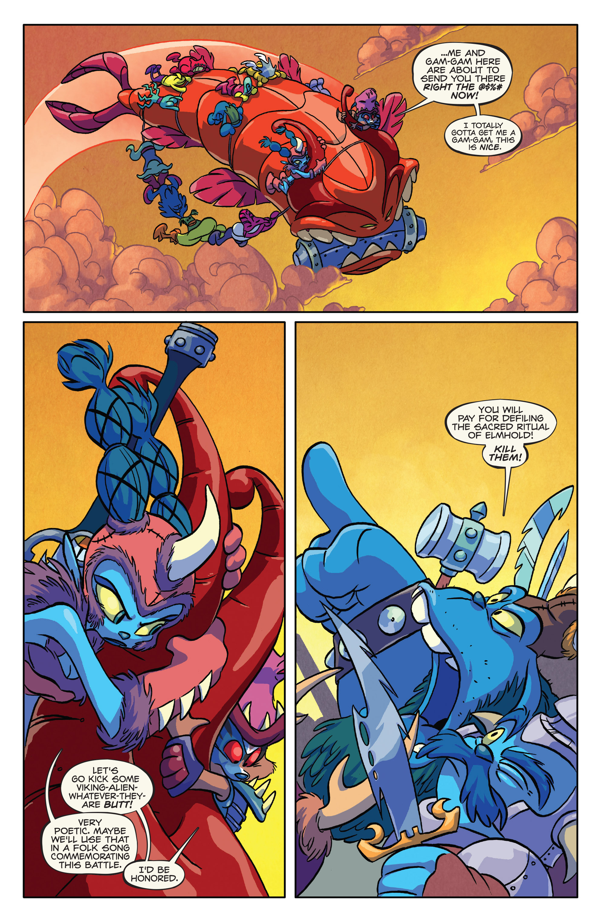 Read online Rocket Raccoon & Groot comic -  Issue #5 - 16