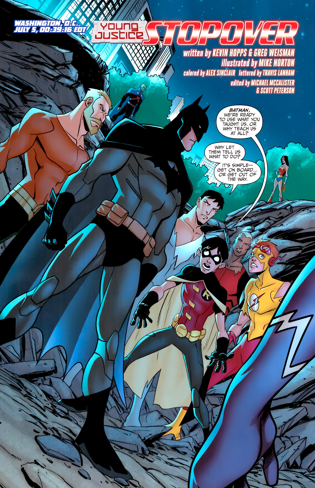 Read online Young Justice (2011) comic -  Issue #0 - 2