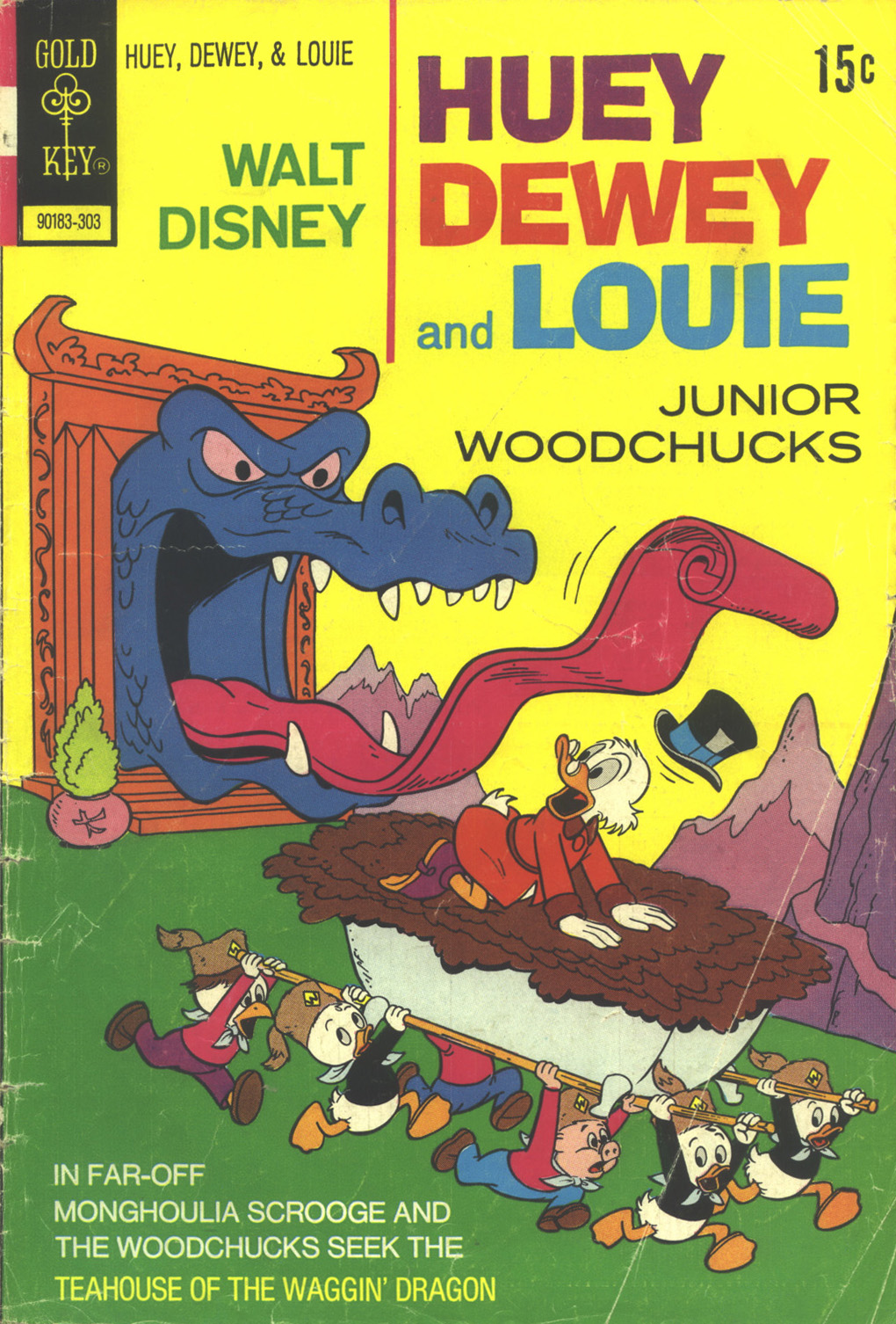 Read online Huey, Dewey, and Louie Junior Woodchucks comic -  Issue #19 - 1