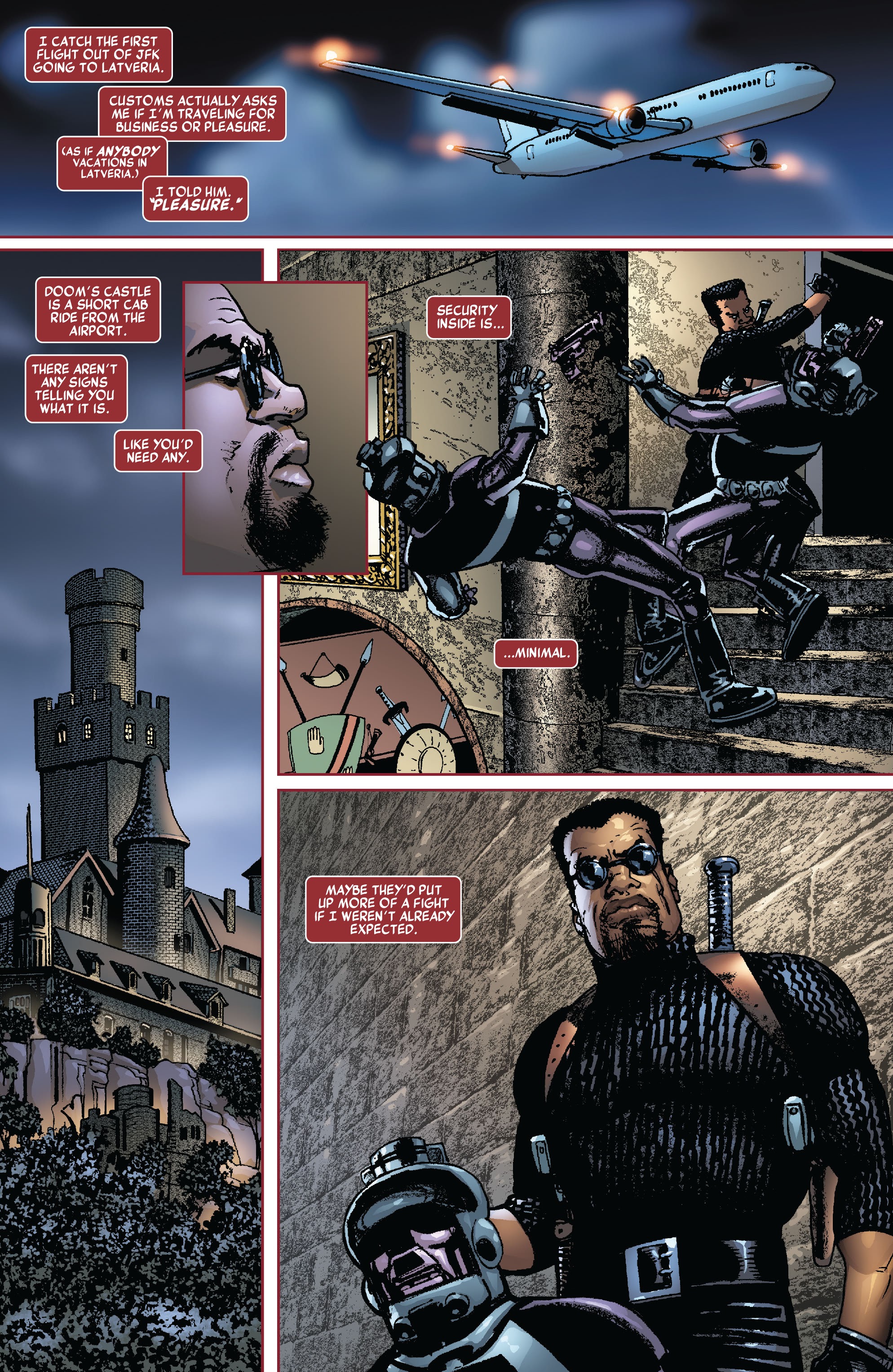 Read online Blade by Marc Guggenheim: The Complete Collection comic -  Issue # TPB (Part 1) - 36