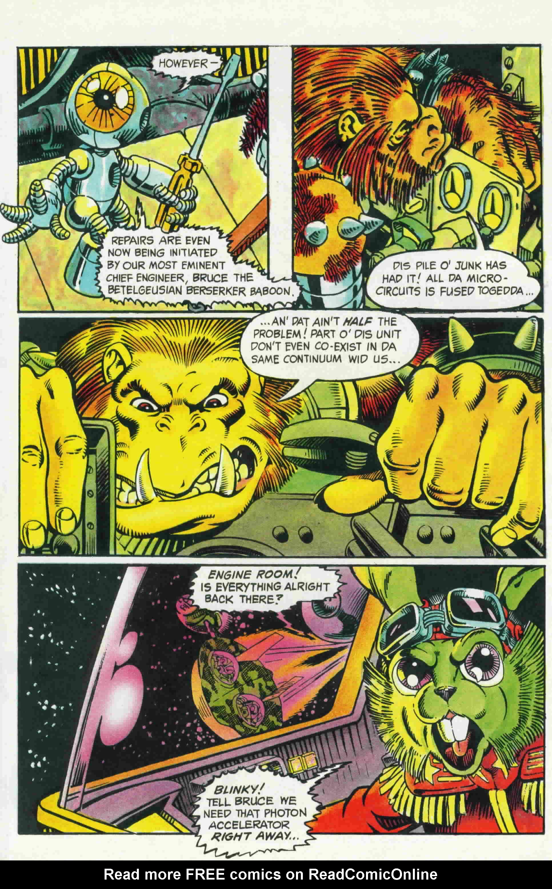 Read online Bucky O'Hare (1991) comic -  Issue #1 - 10