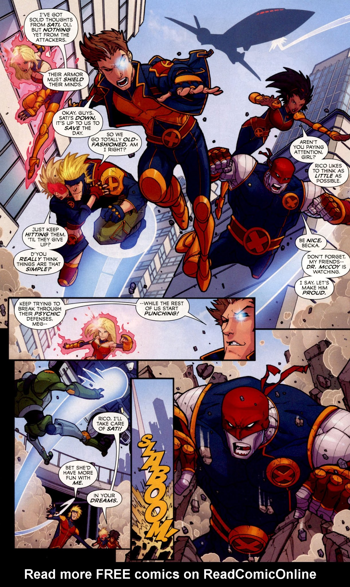 Read online GeNext: United comic -  Issue #2 - 6