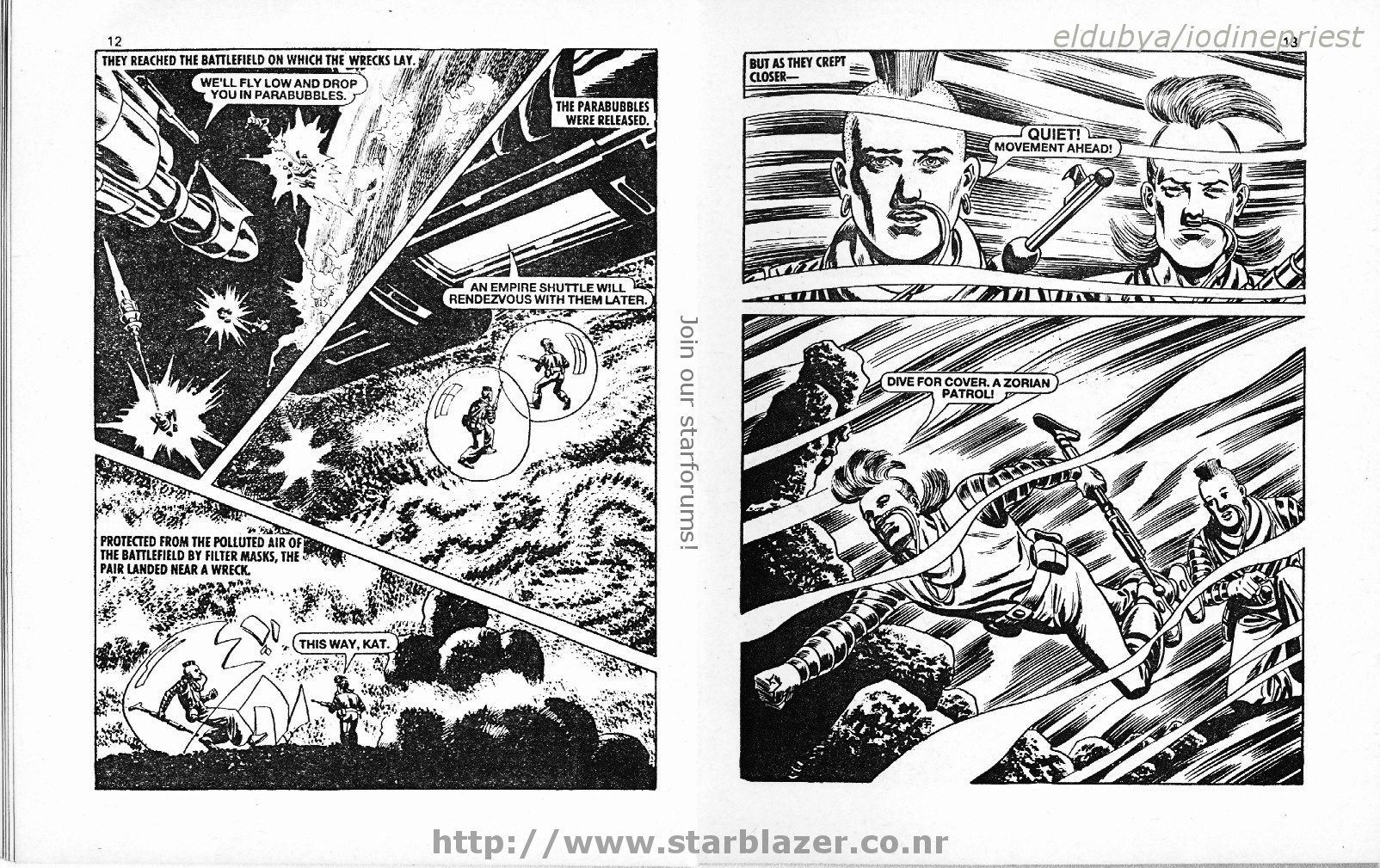 Read online Starblazer comic -  Issue #189 - 8
