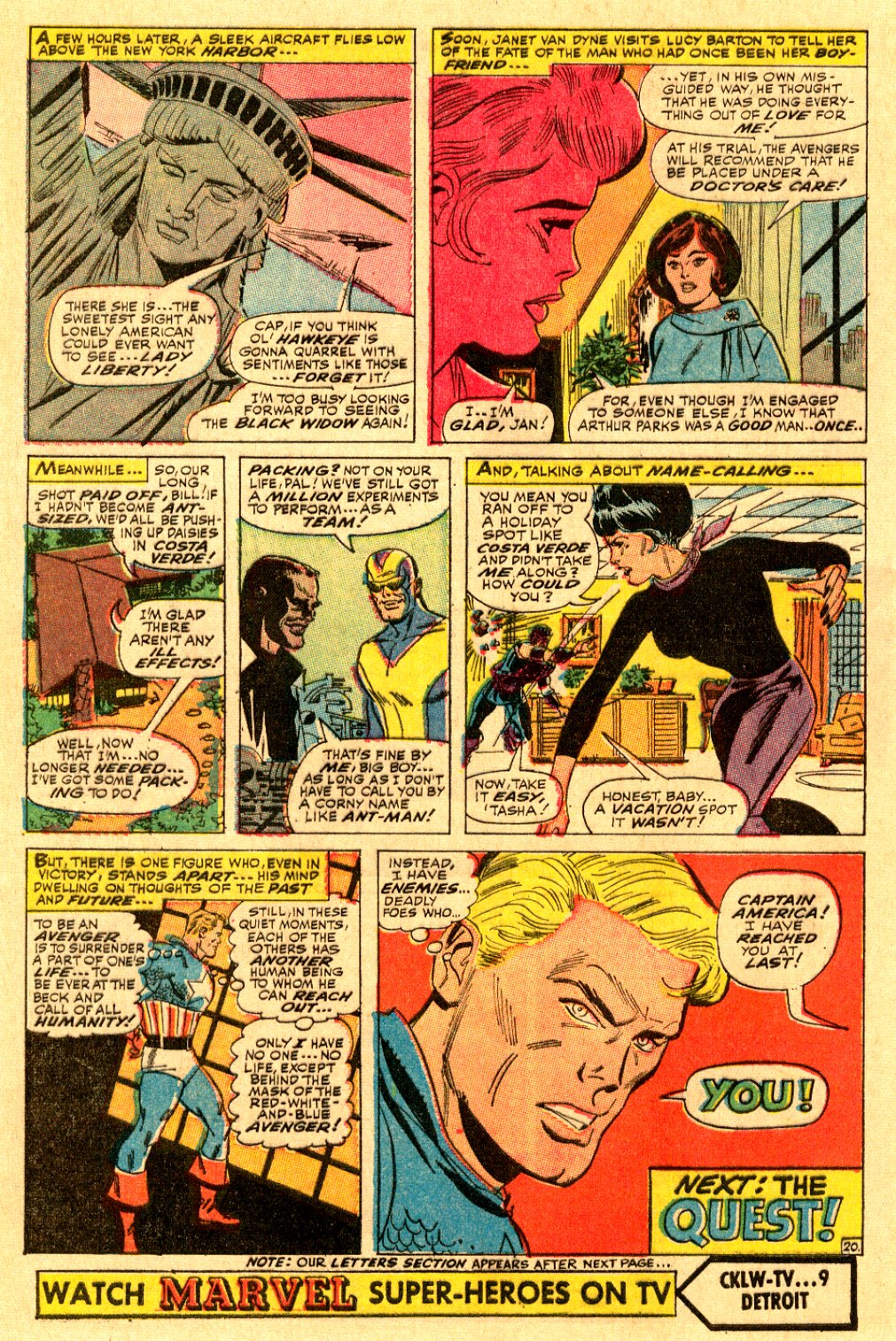 Read online The Avengers (1963) comic -  Issue #35 - 22