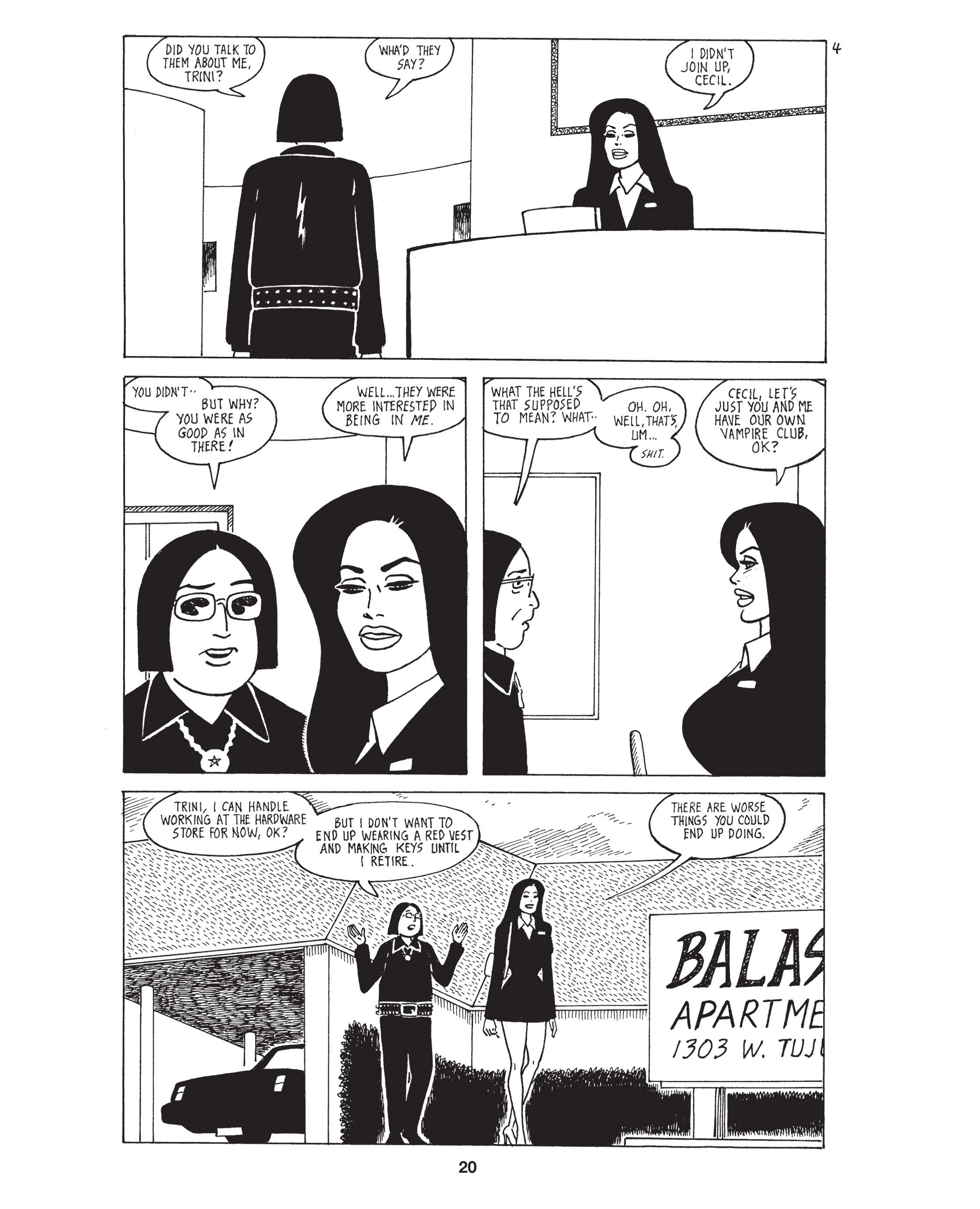 Read online Love and Rockets: New Stories comic -  Issue #4 - 22
