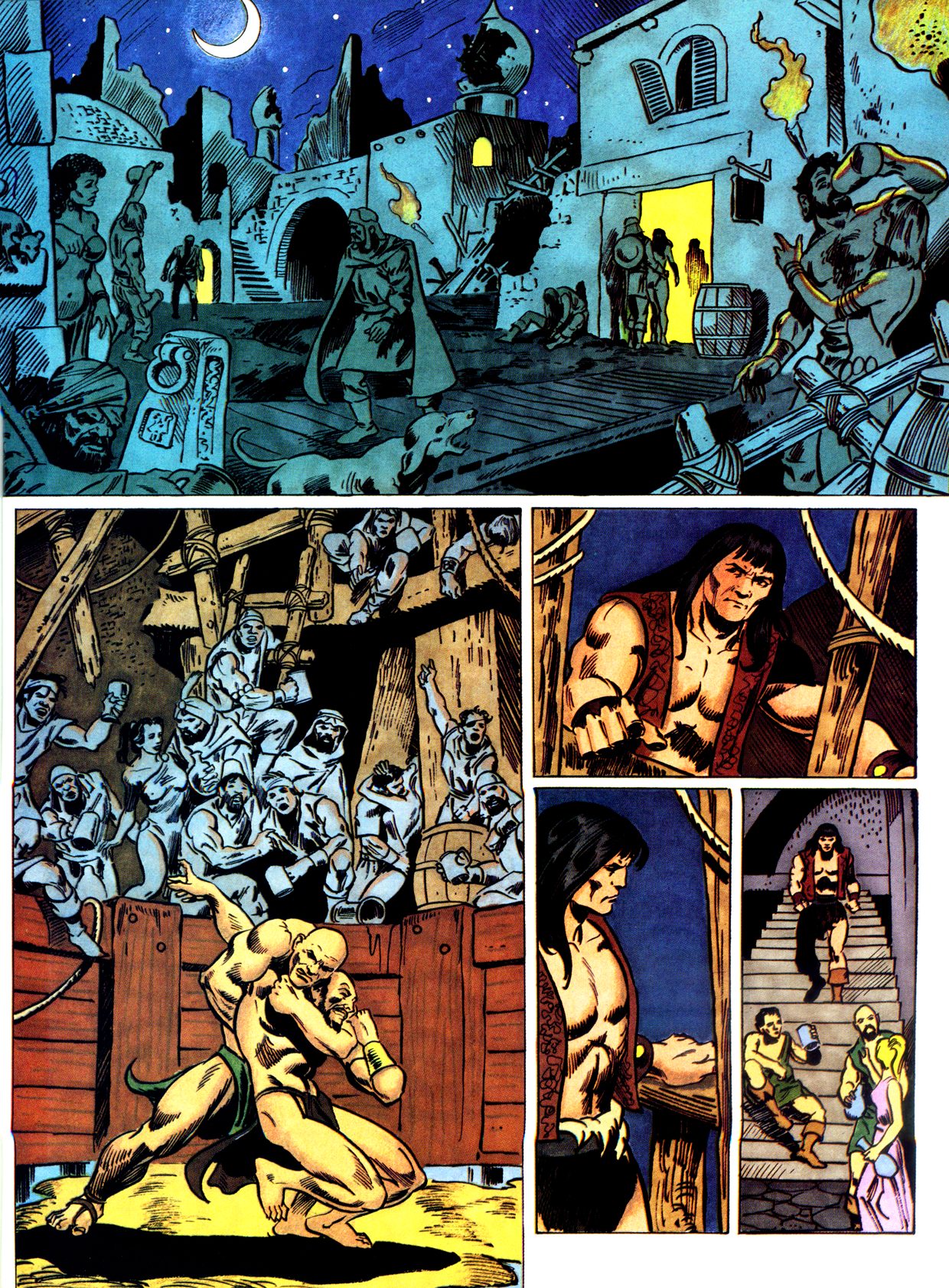 Read online Marvel Graphic Novel comic -  Issue #59 - Conan - The Horn of Azoth - 63