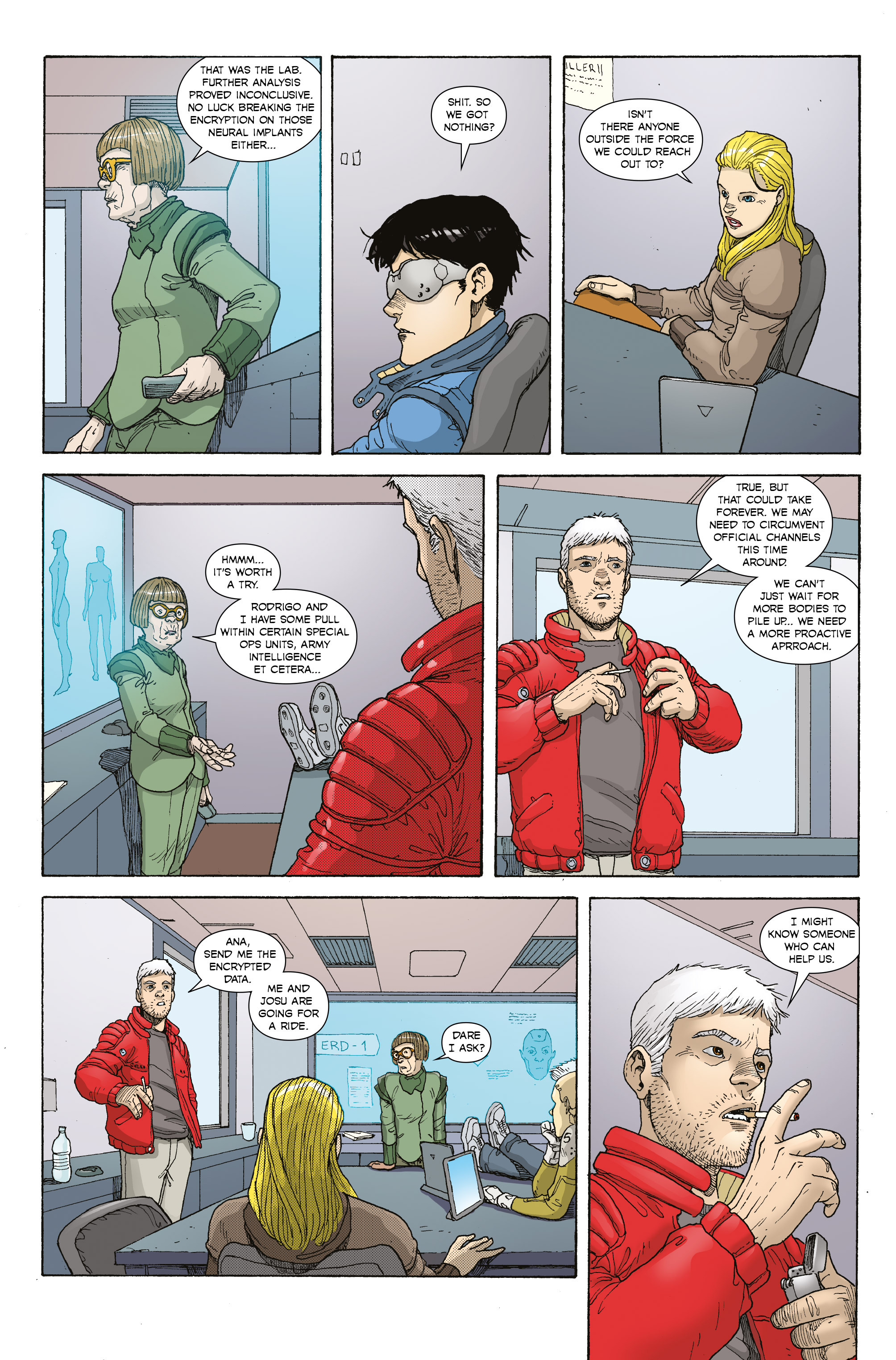 Read online Man Plus comic -  Issue #2 - 11
