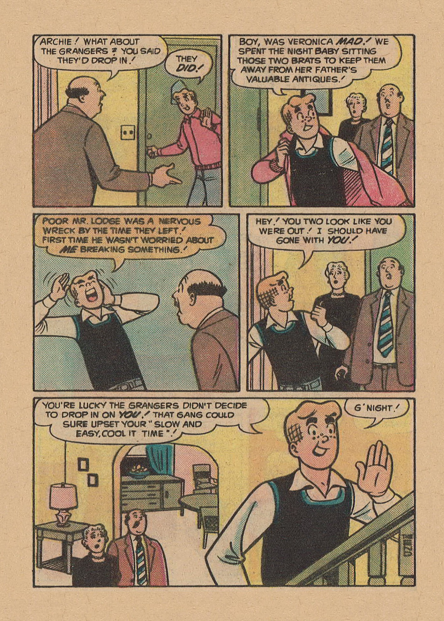 Read online Archie Digest Magazine comic -  Issue #44 - 128