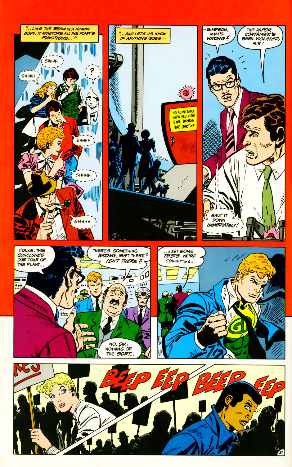 Read online Adventures of the Outsiders comic -  Issue #39 - 22
