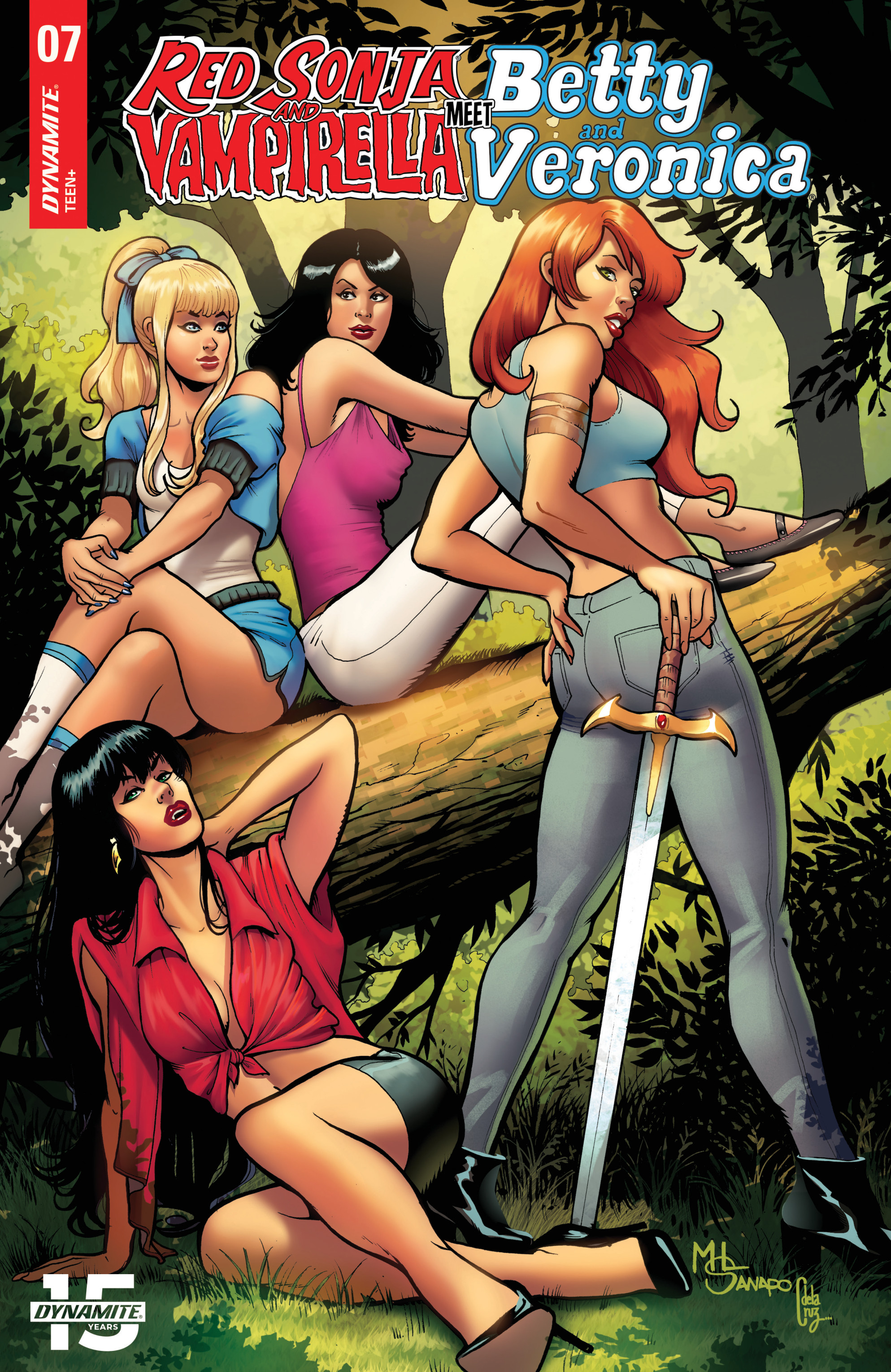 Read online Red Sonja and Vampirella Meet Betty and Veronica comic -  Issue #7 - 5