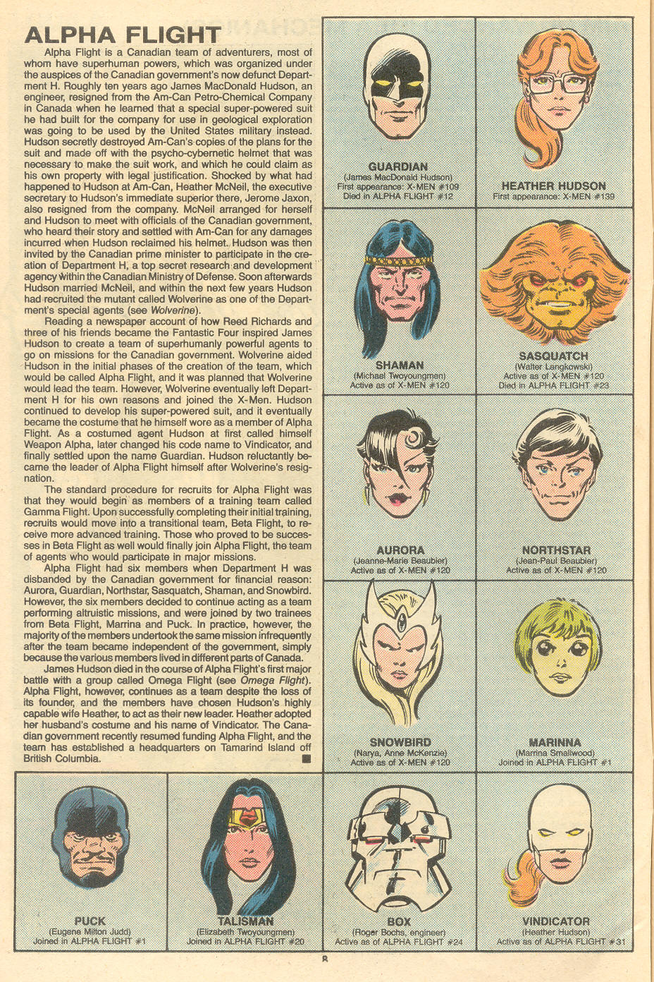 The Official Handbook of the Marvel Universe Deluxe Edition issue 1 - Page 10