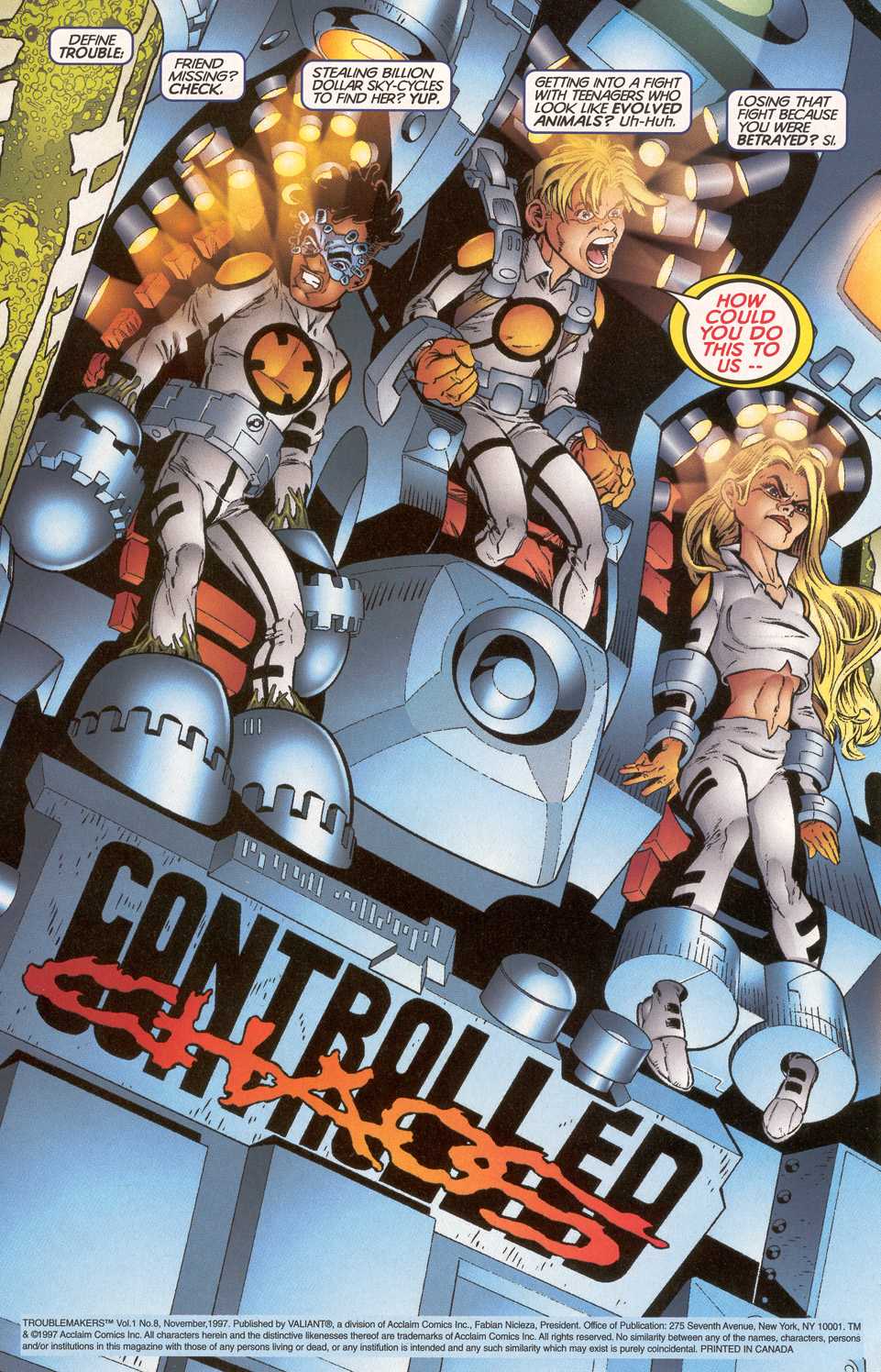 Read online Troublemakers comic -  Issue #8 - 2