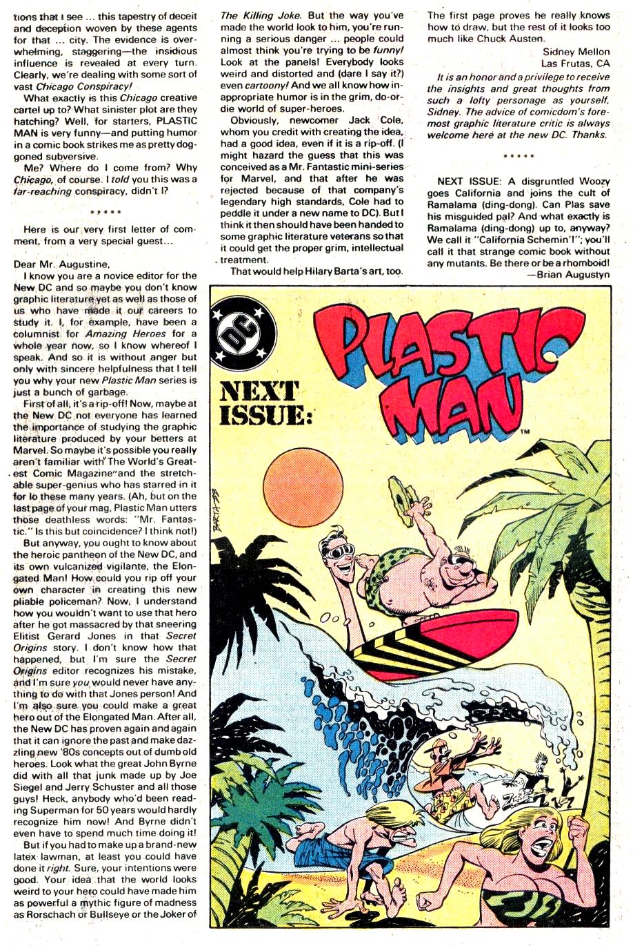 Read online Plastic Man (1988) comic -  Issue #2 - 25