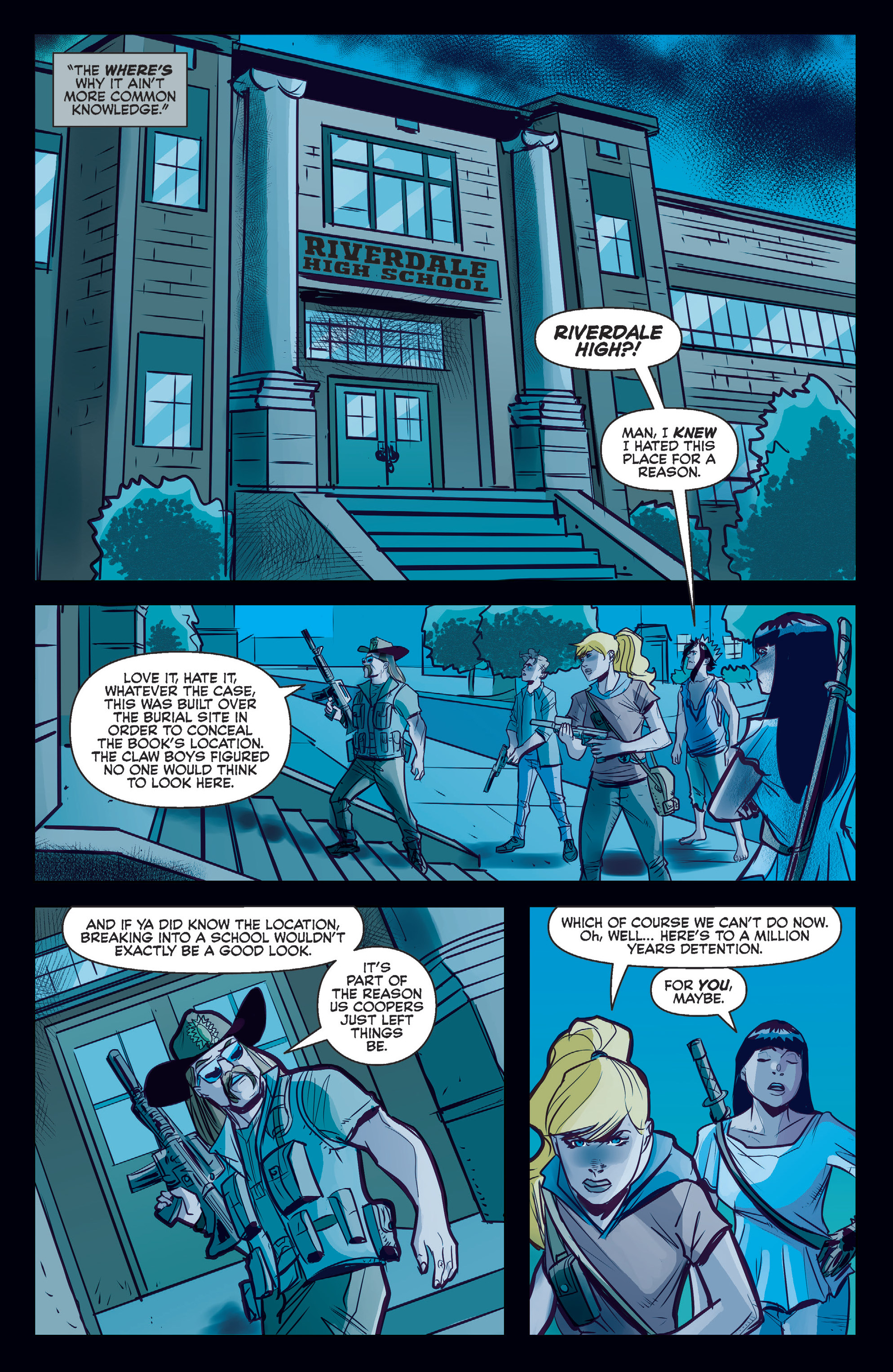 Read online Jughead the Hunger vs. Vampironica comic -  Issue #4 - 18